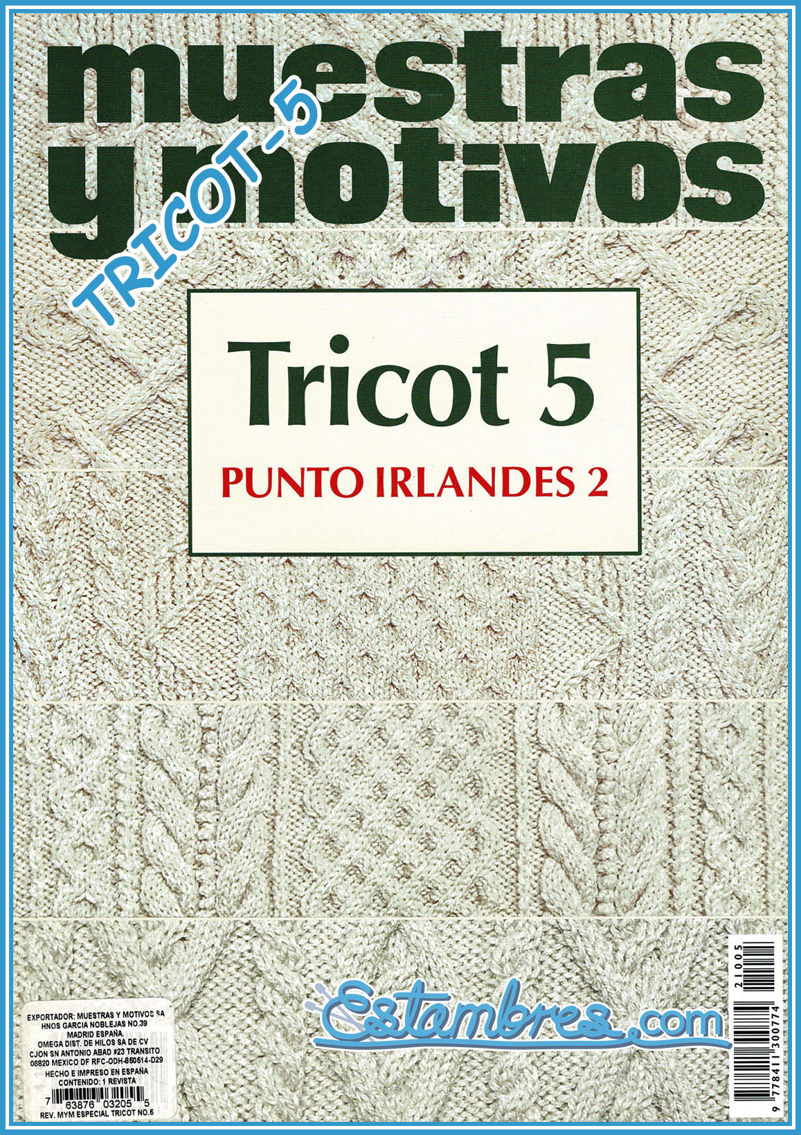 TRICOT No. 5 - IRISH STITCH 2