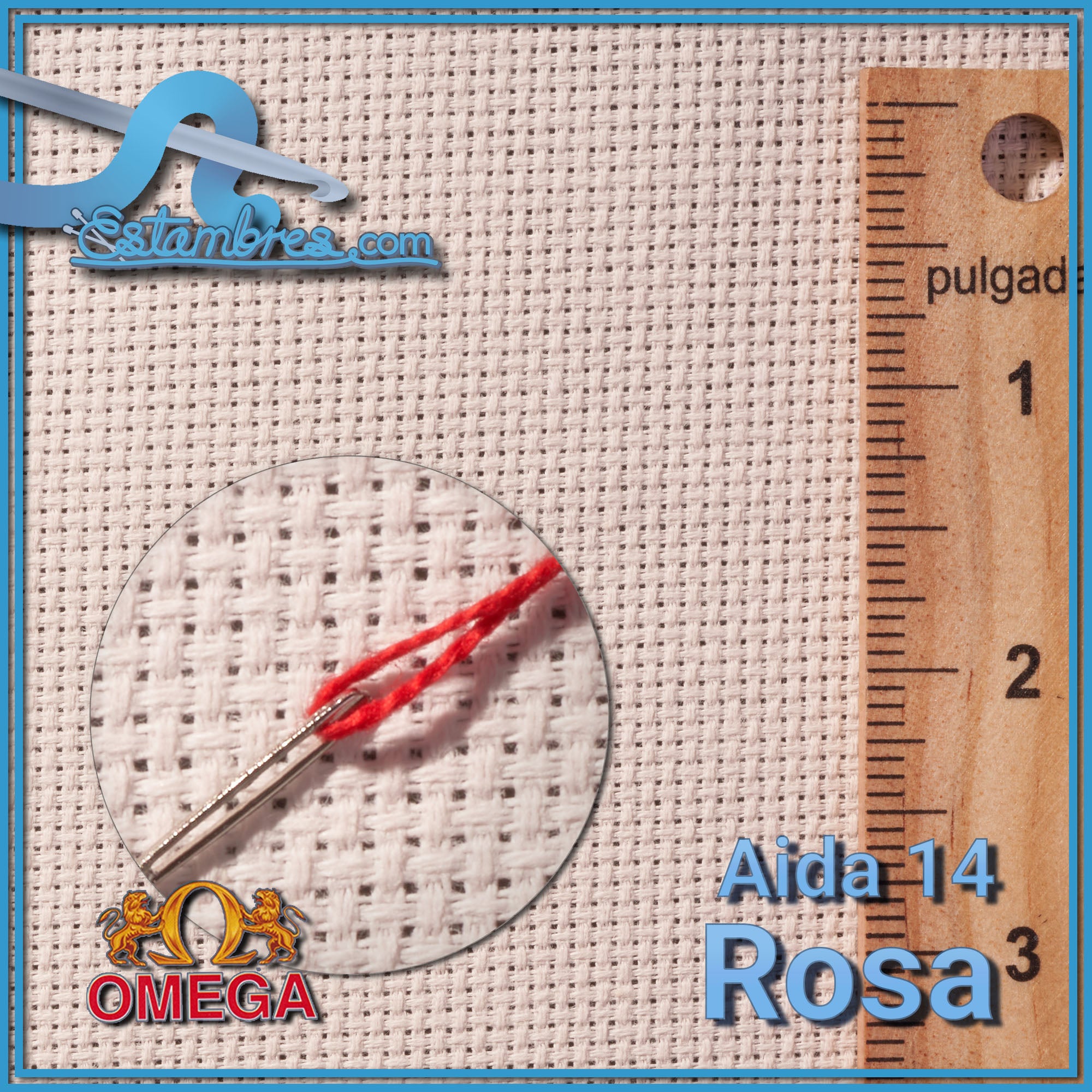Aida Omega #14 color Durazno