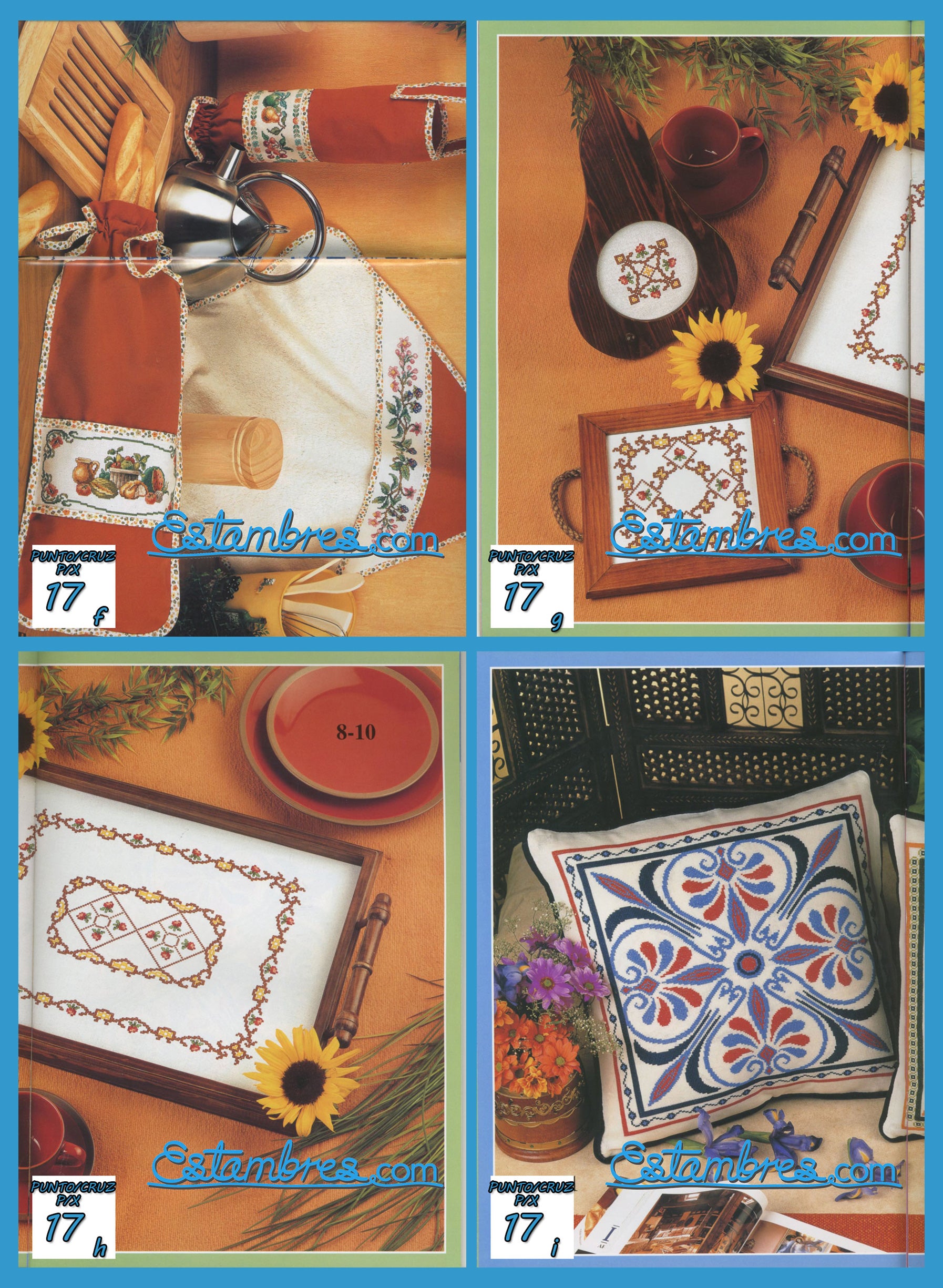 Revista Española de Punto de Cruz de la coleccion Artime, contiene muestras elaboradas en punto de cruz, con sus respectivos esquemas de Punto de Cruz, y su respectiva lista de colores a usar, para cada grafico.