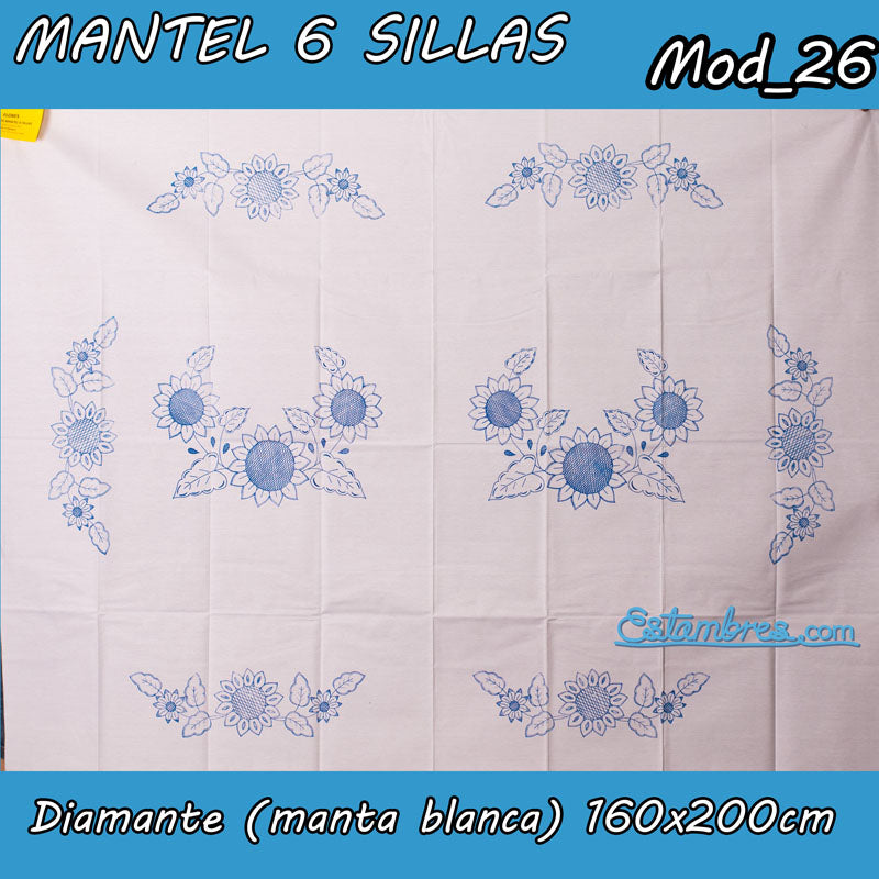 MANTEL [6-Chair Tablecloth]