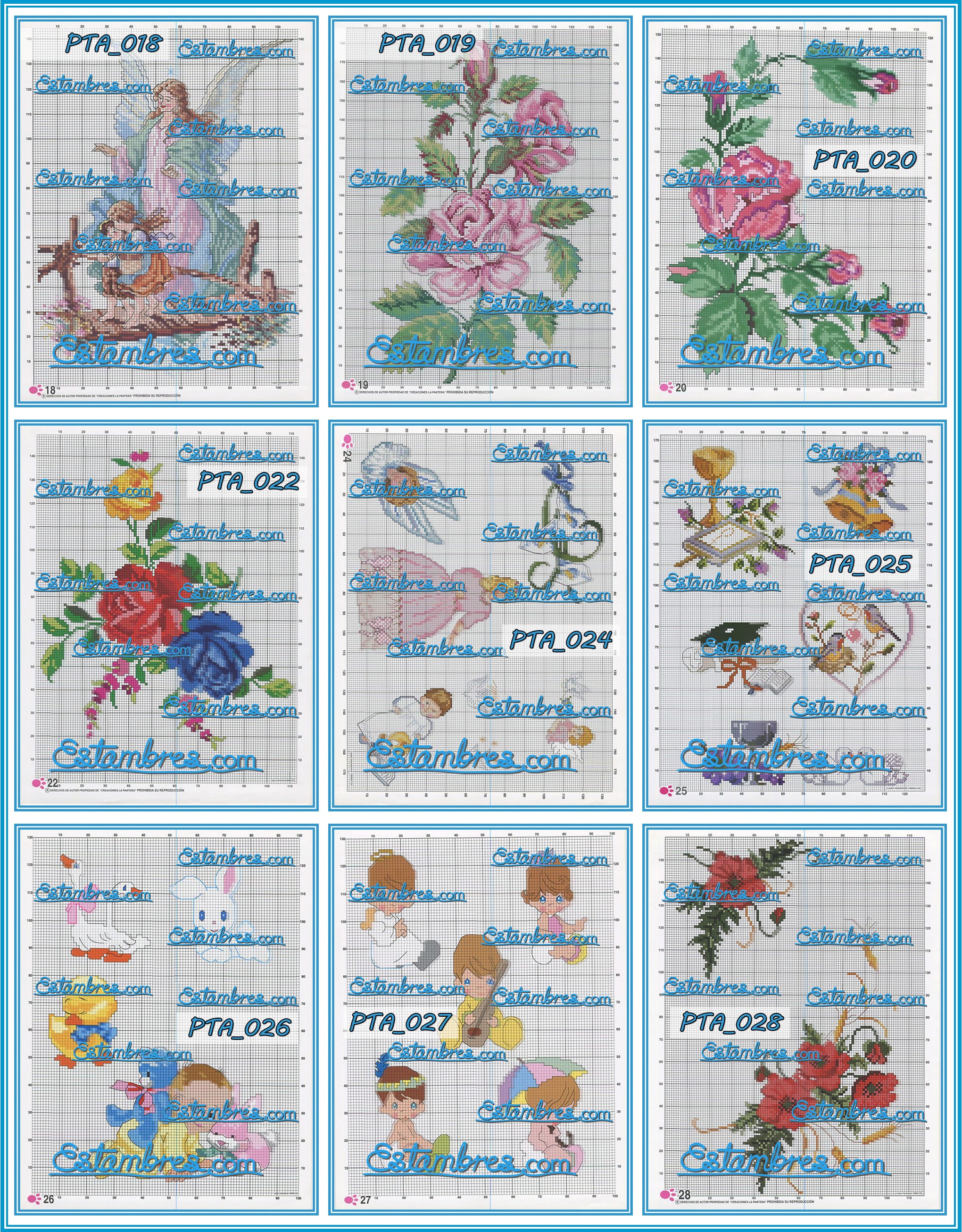 Esquemas de Punto de Cruz