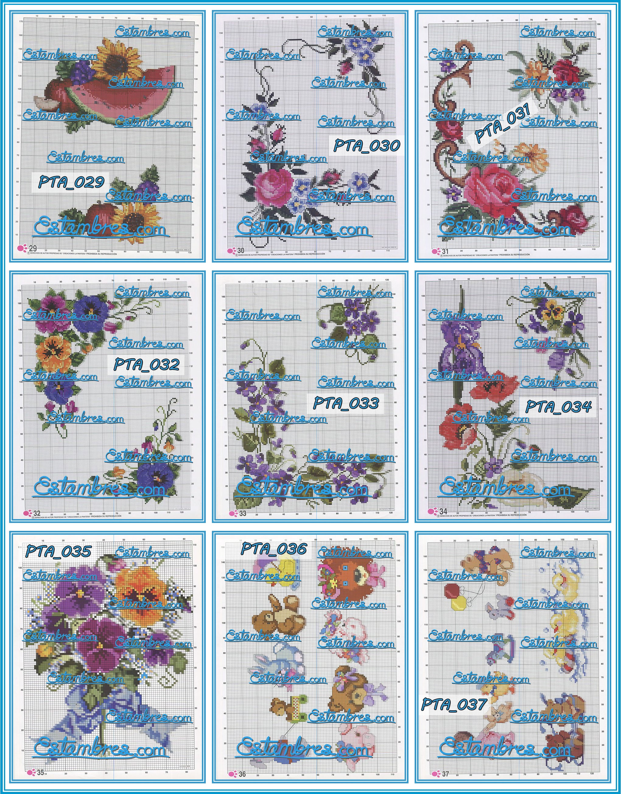 Esquemas de Punto de Cruz