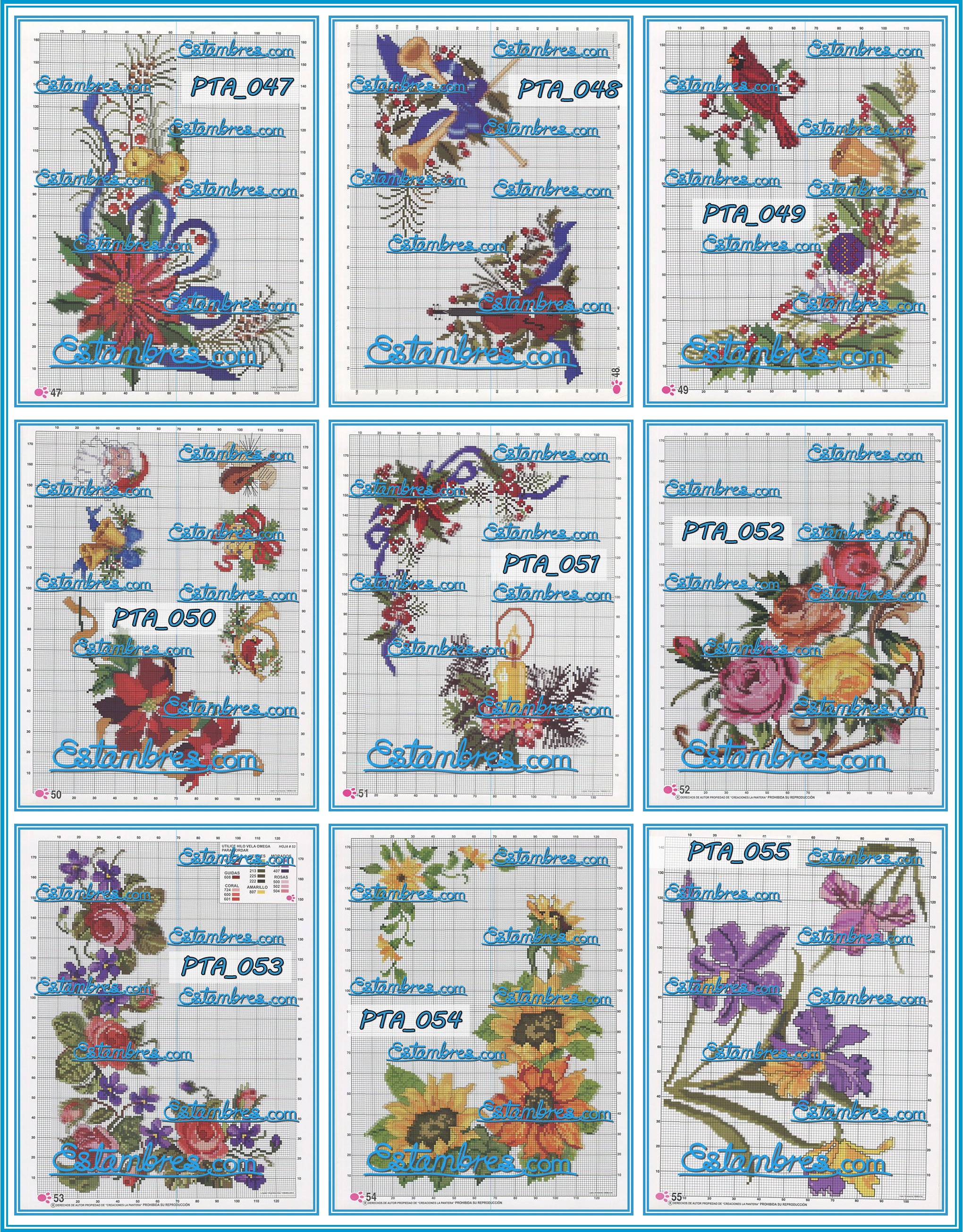 Esquemas de Punto de Cruz