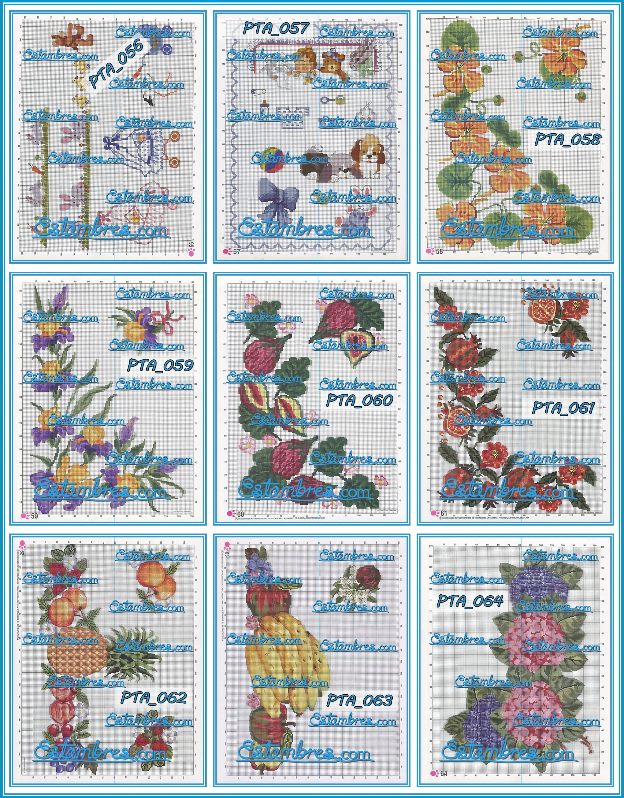 Esquemas de Punto de Cruz