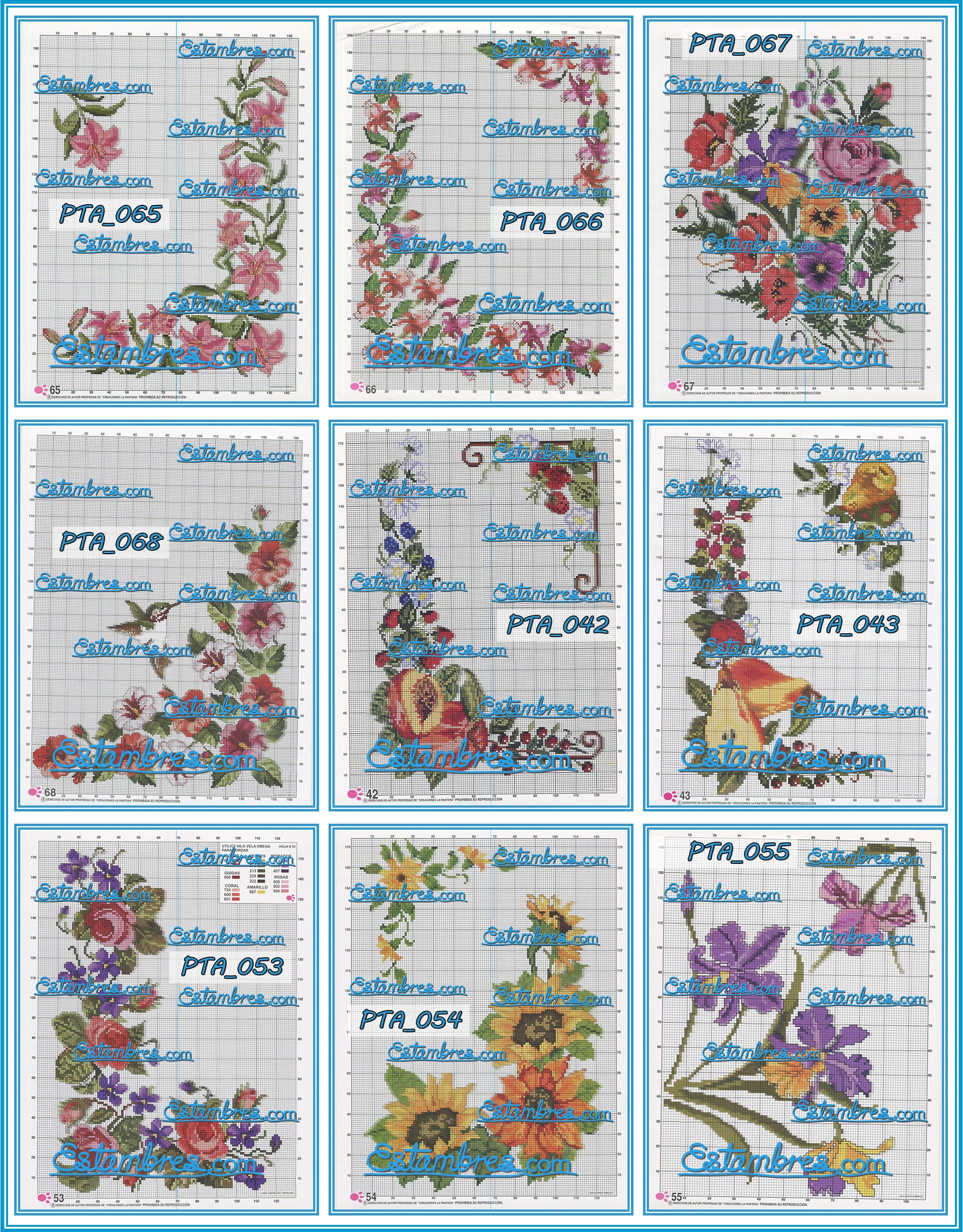 Esquemas de Punto de Cruz