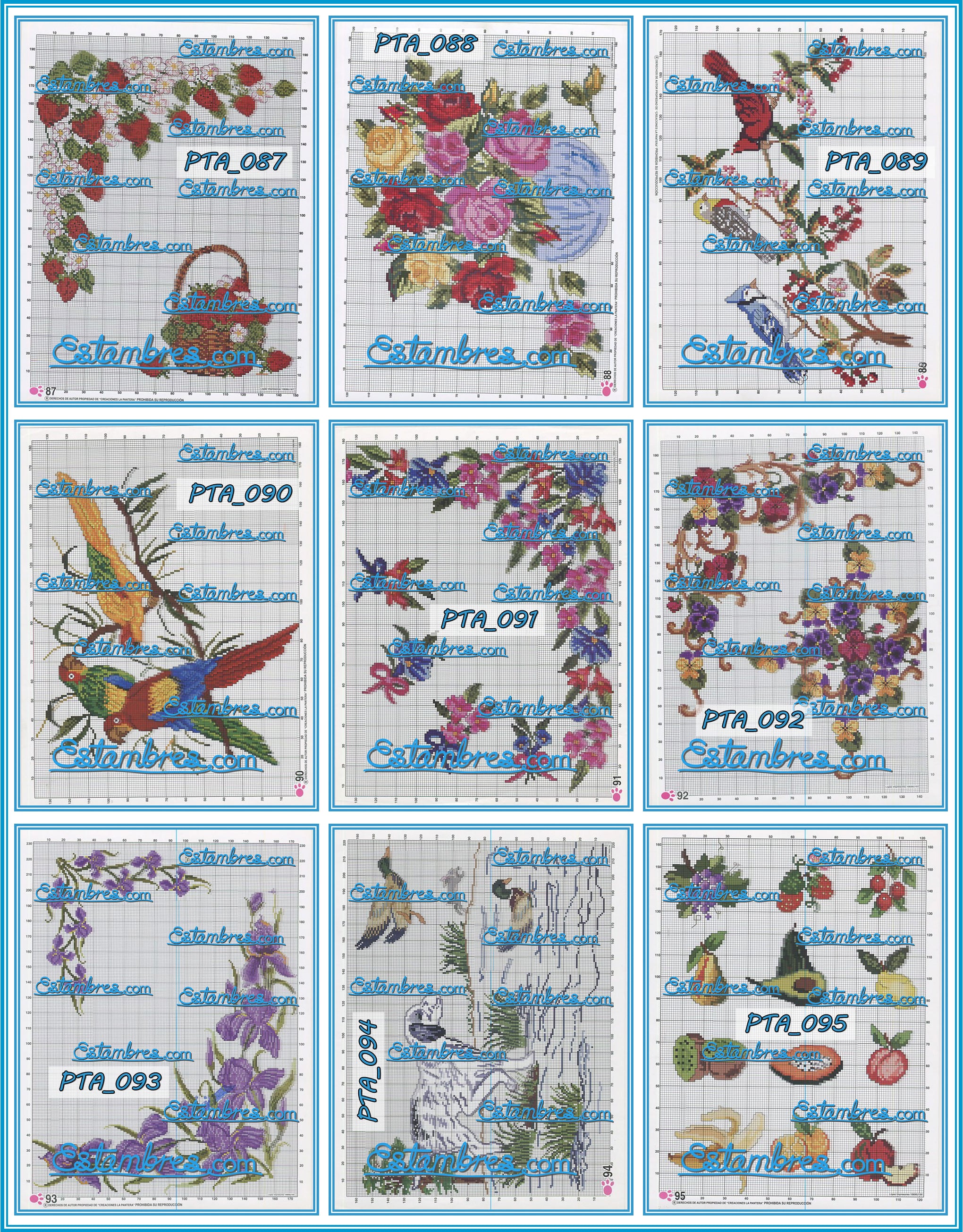 Esquemas de Punto de Cruz