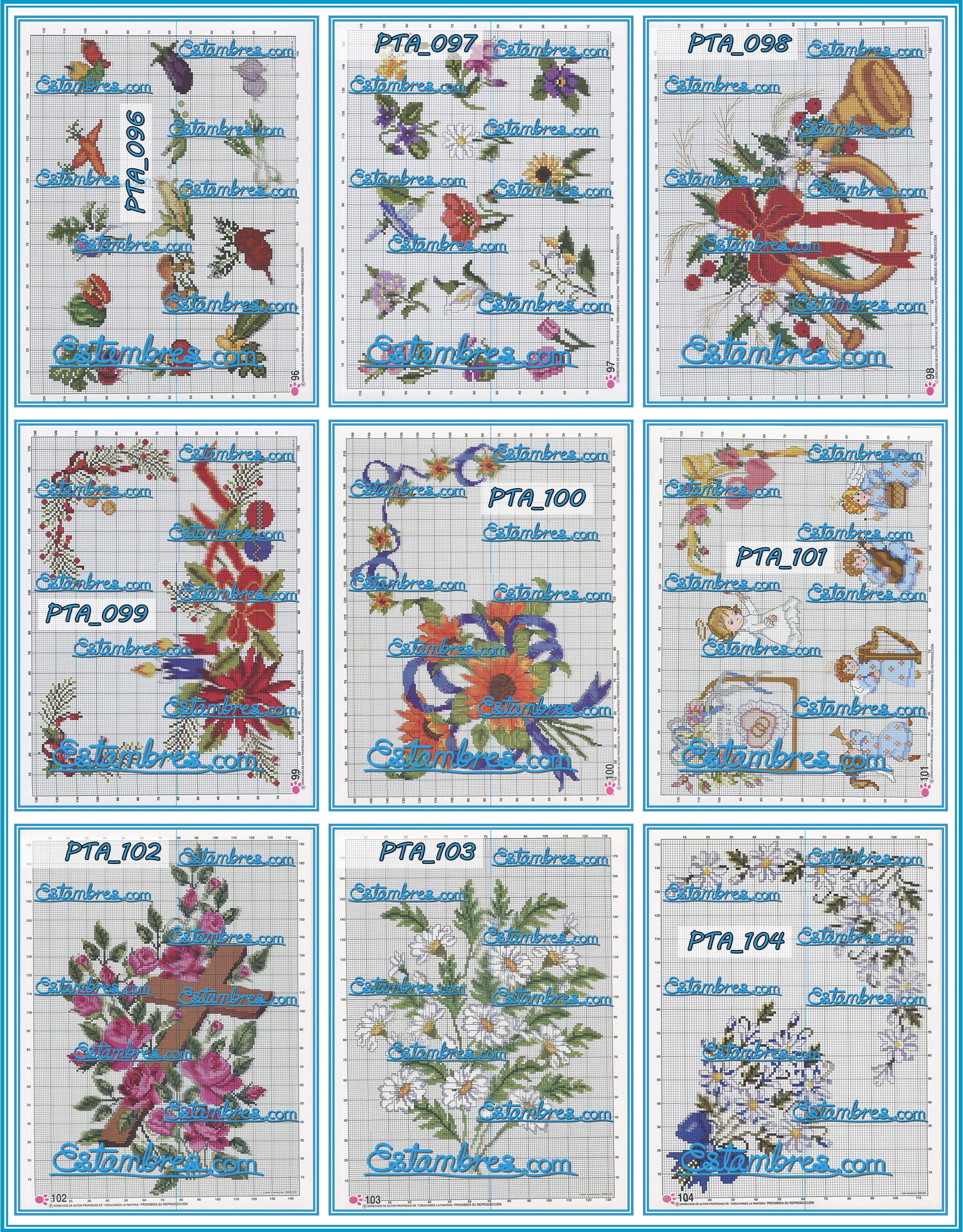 Esquemas de Punto de Cruz