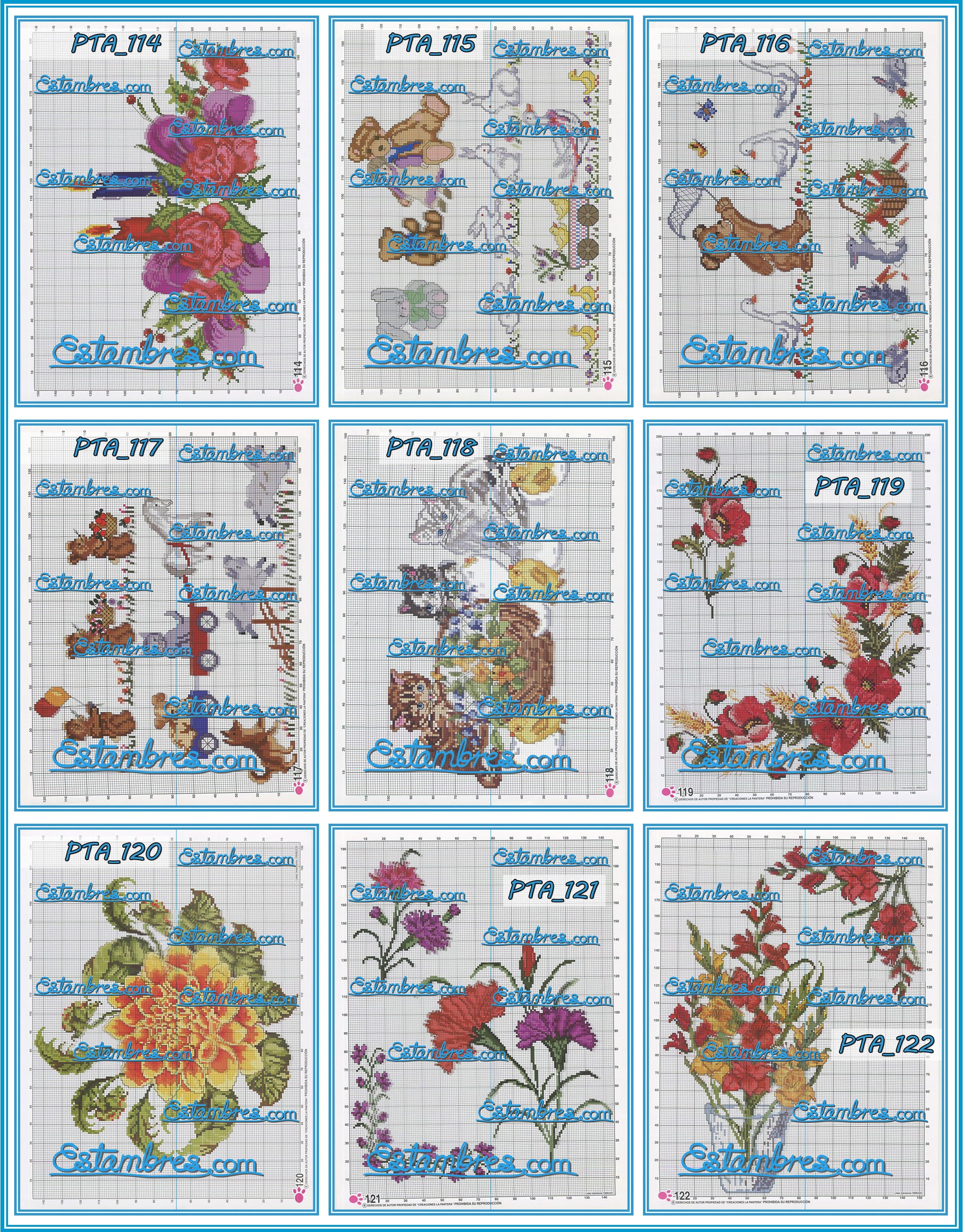 Esquemas de Punto de Cruz