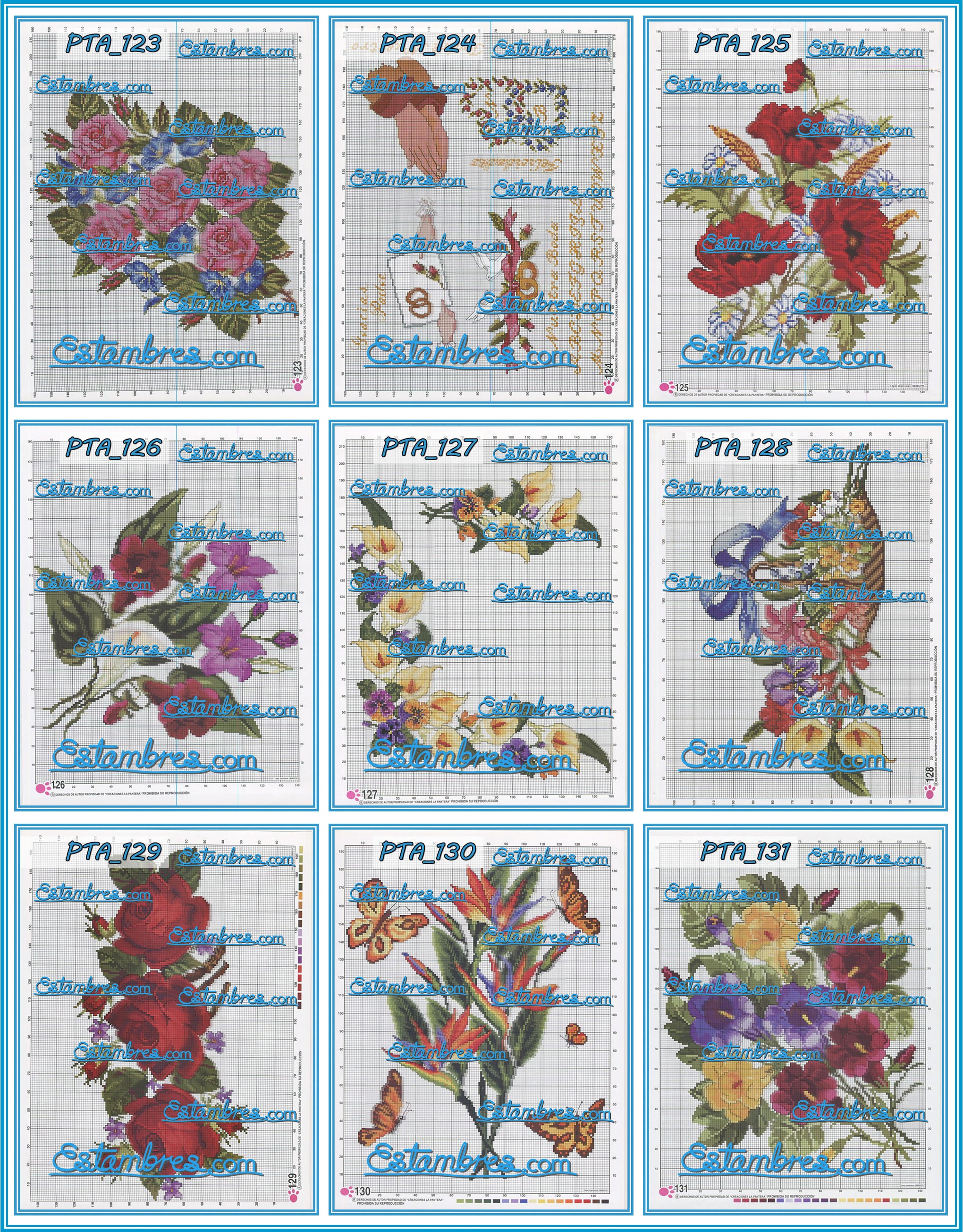 Esquemas de Punto de Cruz