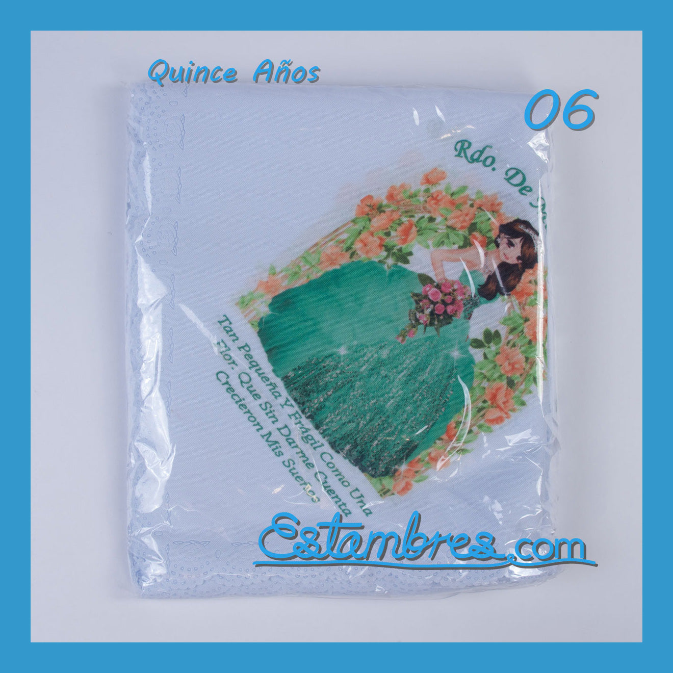 Mantilla para Adornar mesas para fiesta de Quince Años