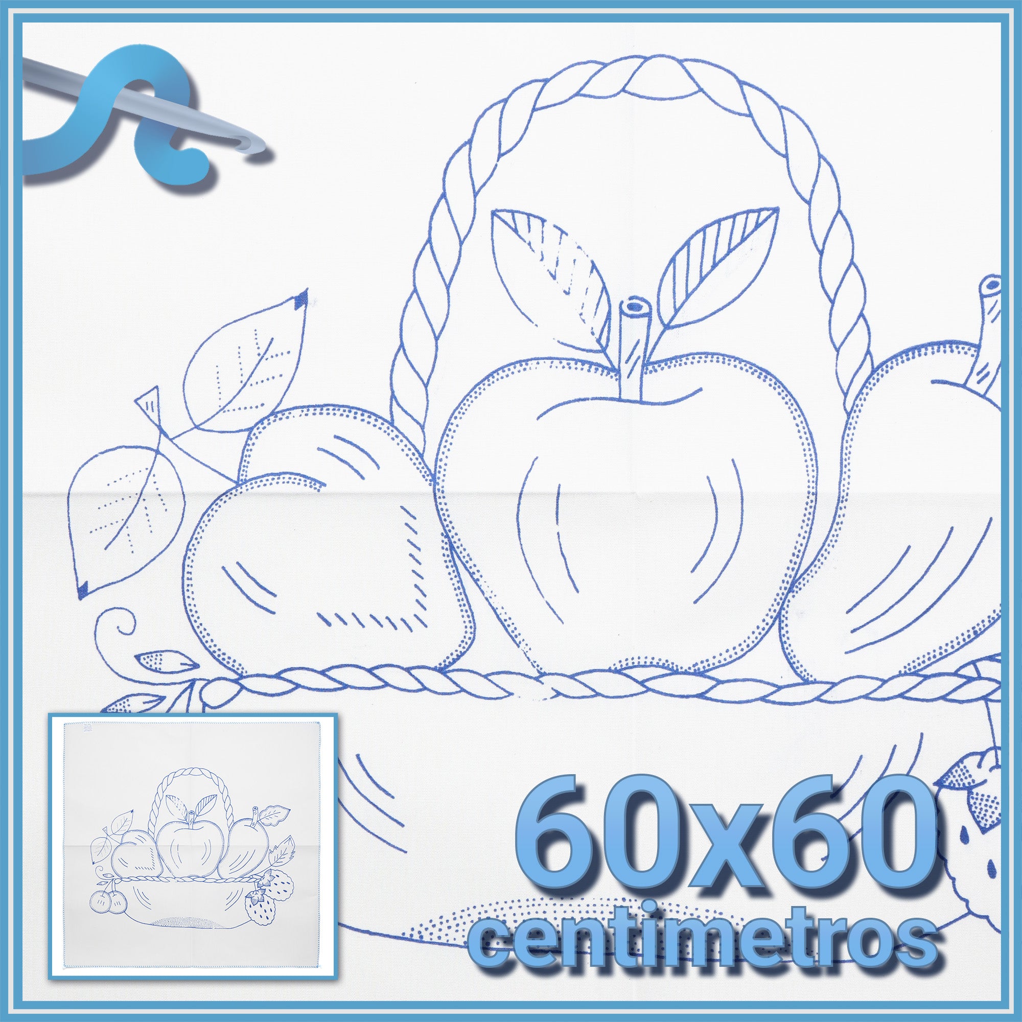 FRUTAS - Diamante [60x60cm]