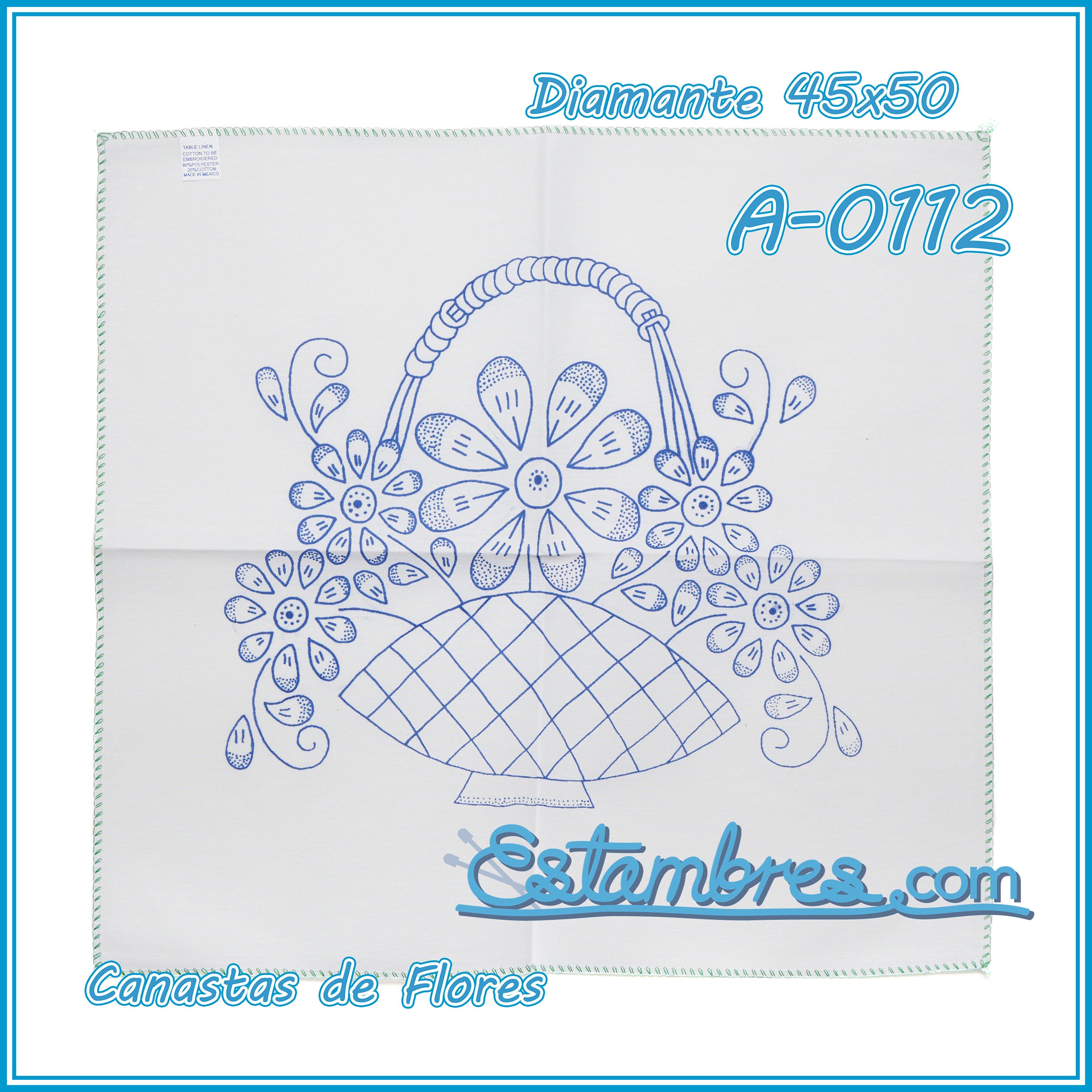 CANASTAS de FLORES - Diamante [45x50cm]