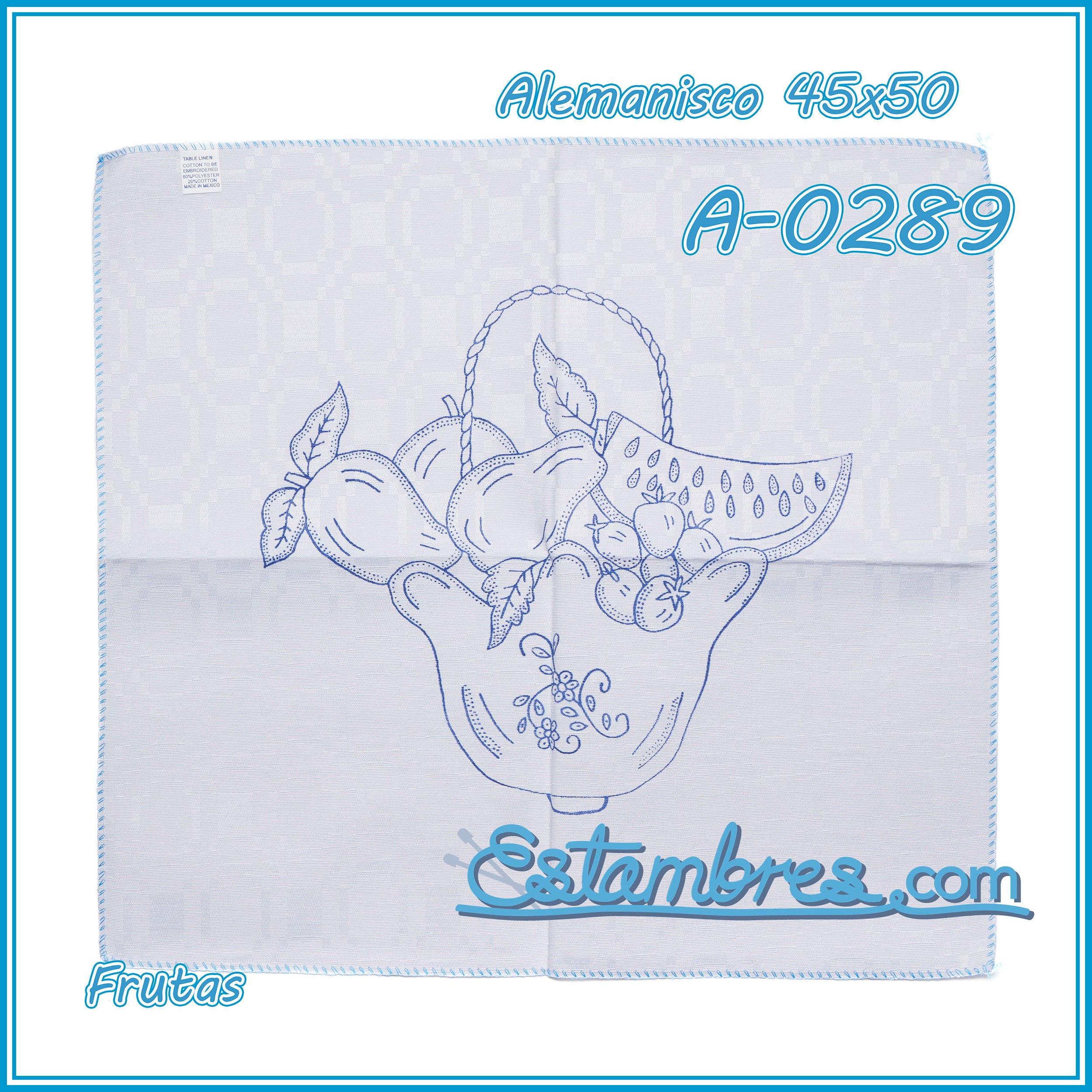 FRUTAS - Alemanisco [45x50cm]