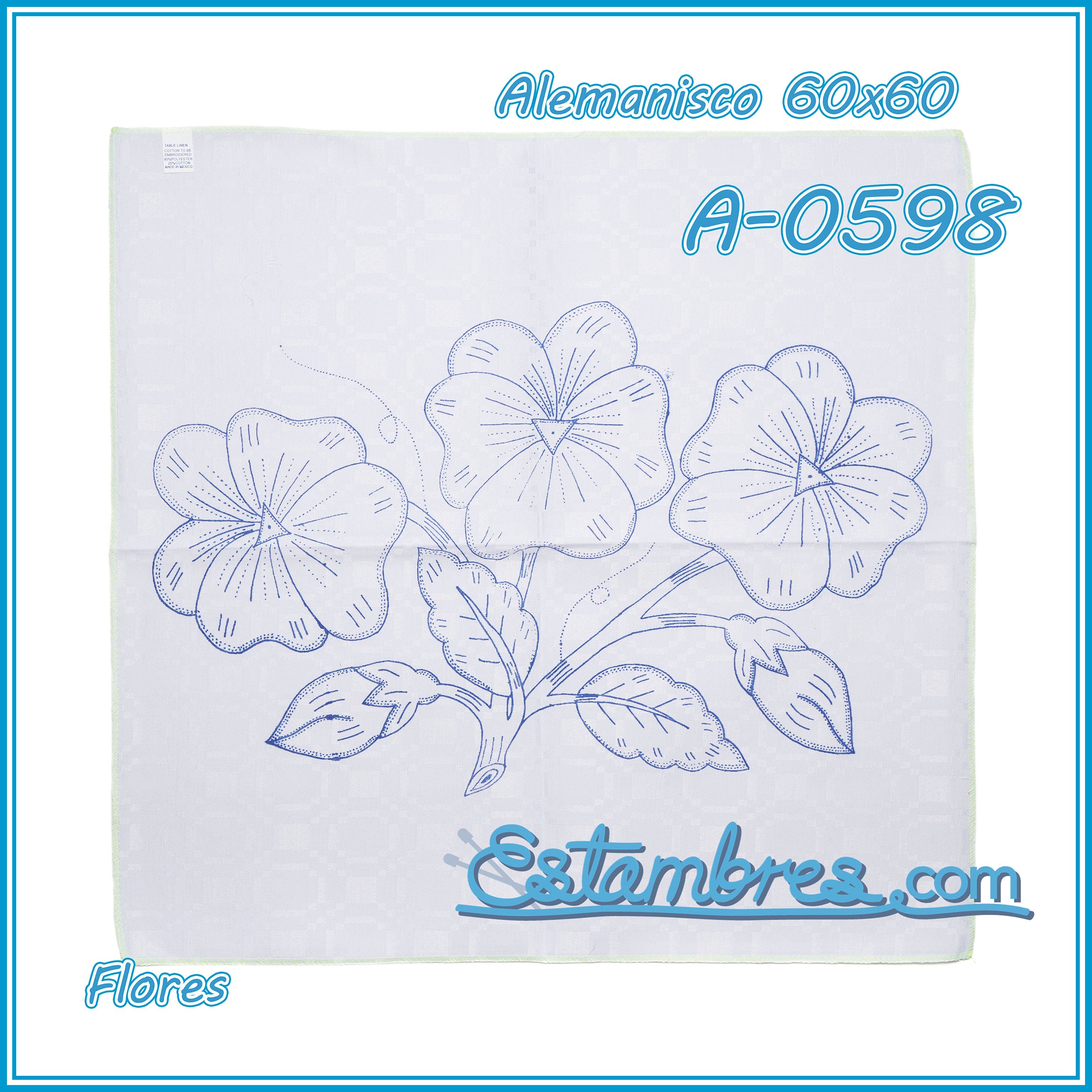 FLORES - Alemanisco [60x60cm]