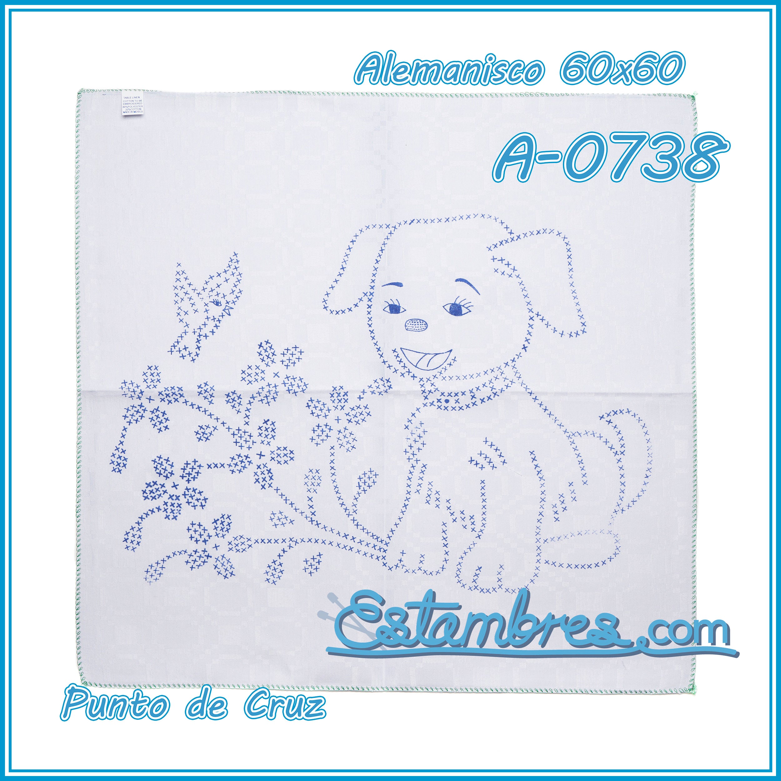 PUNTO de CRUZ - Alemanisco [60x60cm]