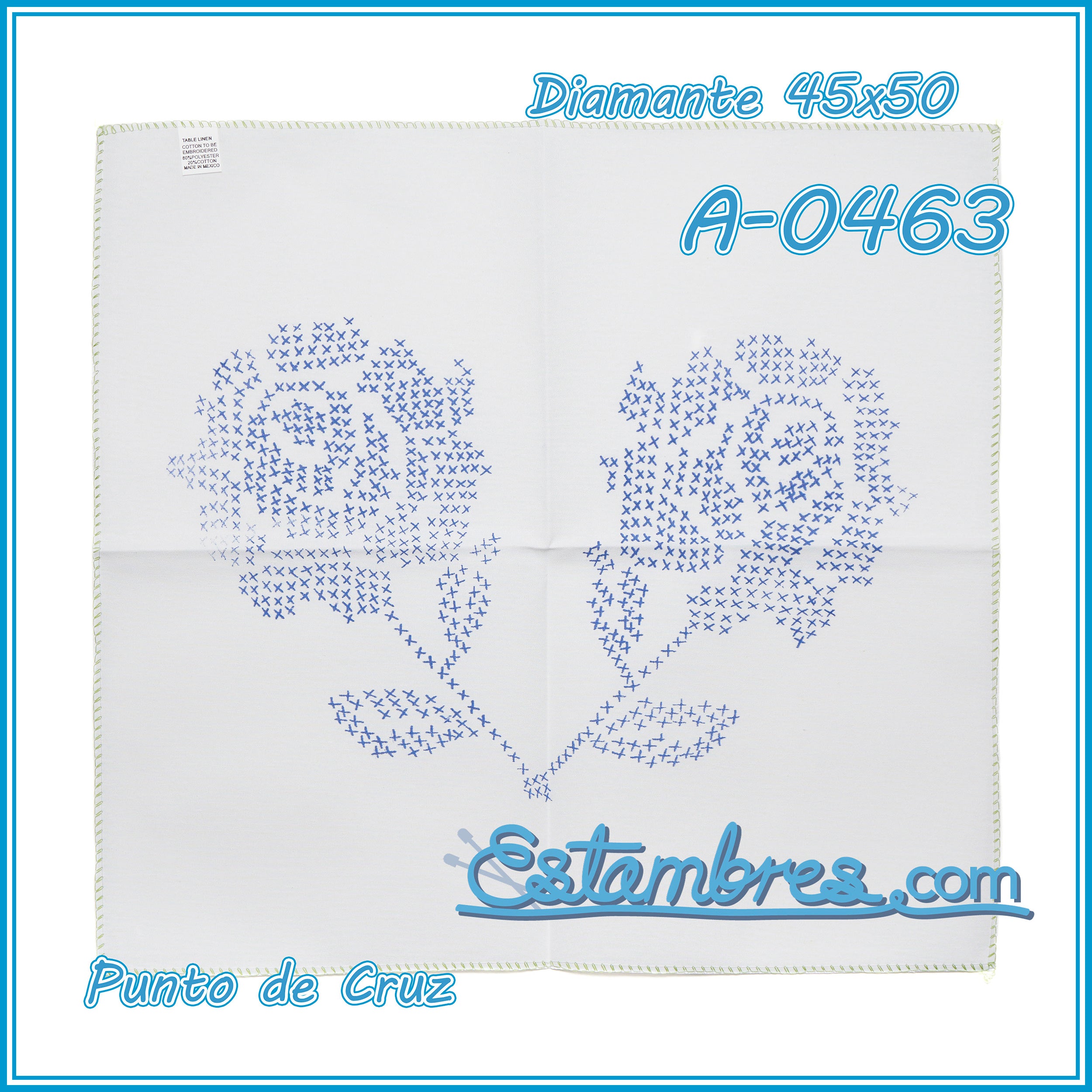 PUNTO de CRUZ - Diamante [45x50cm]