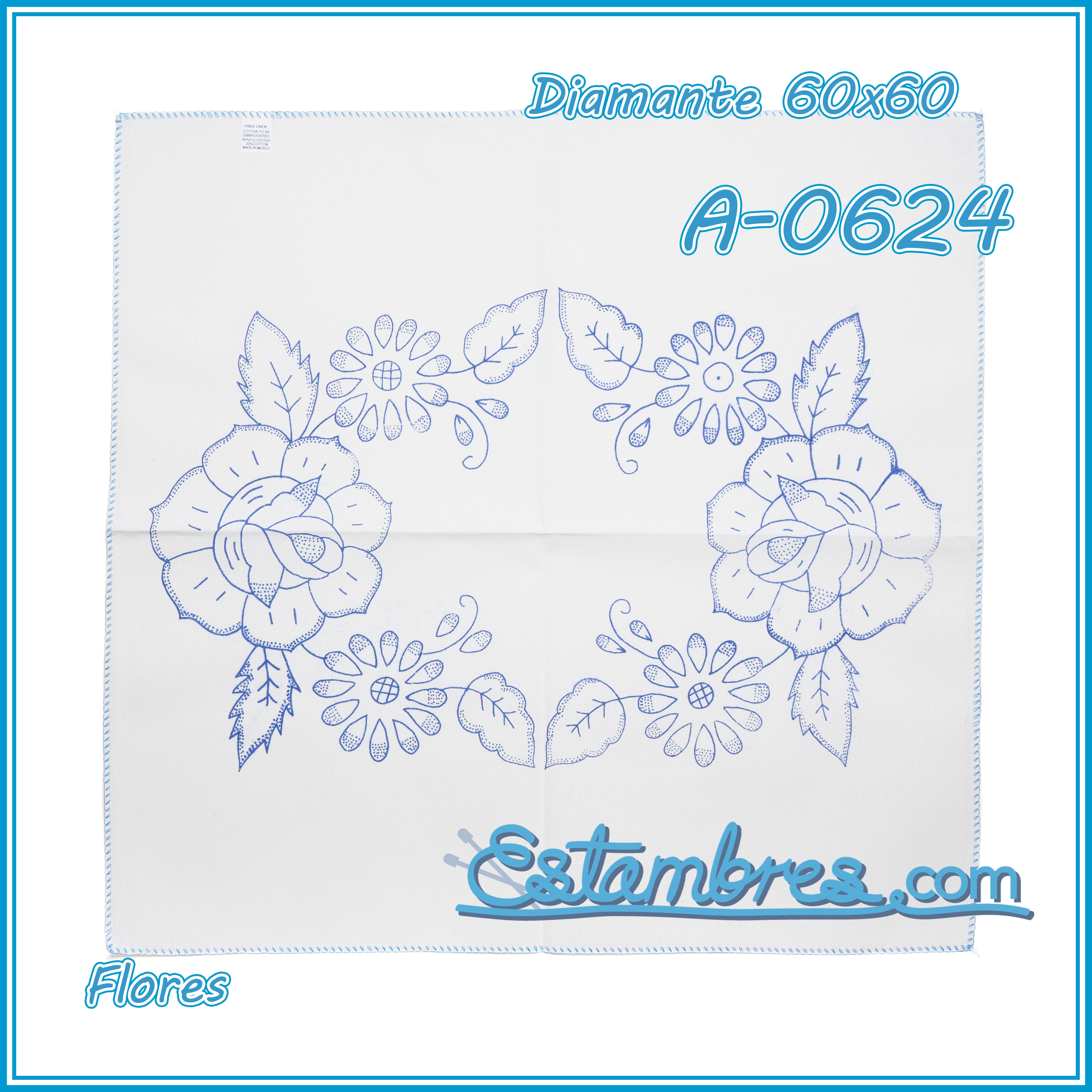 FLORES - Diamante [60x60cm]