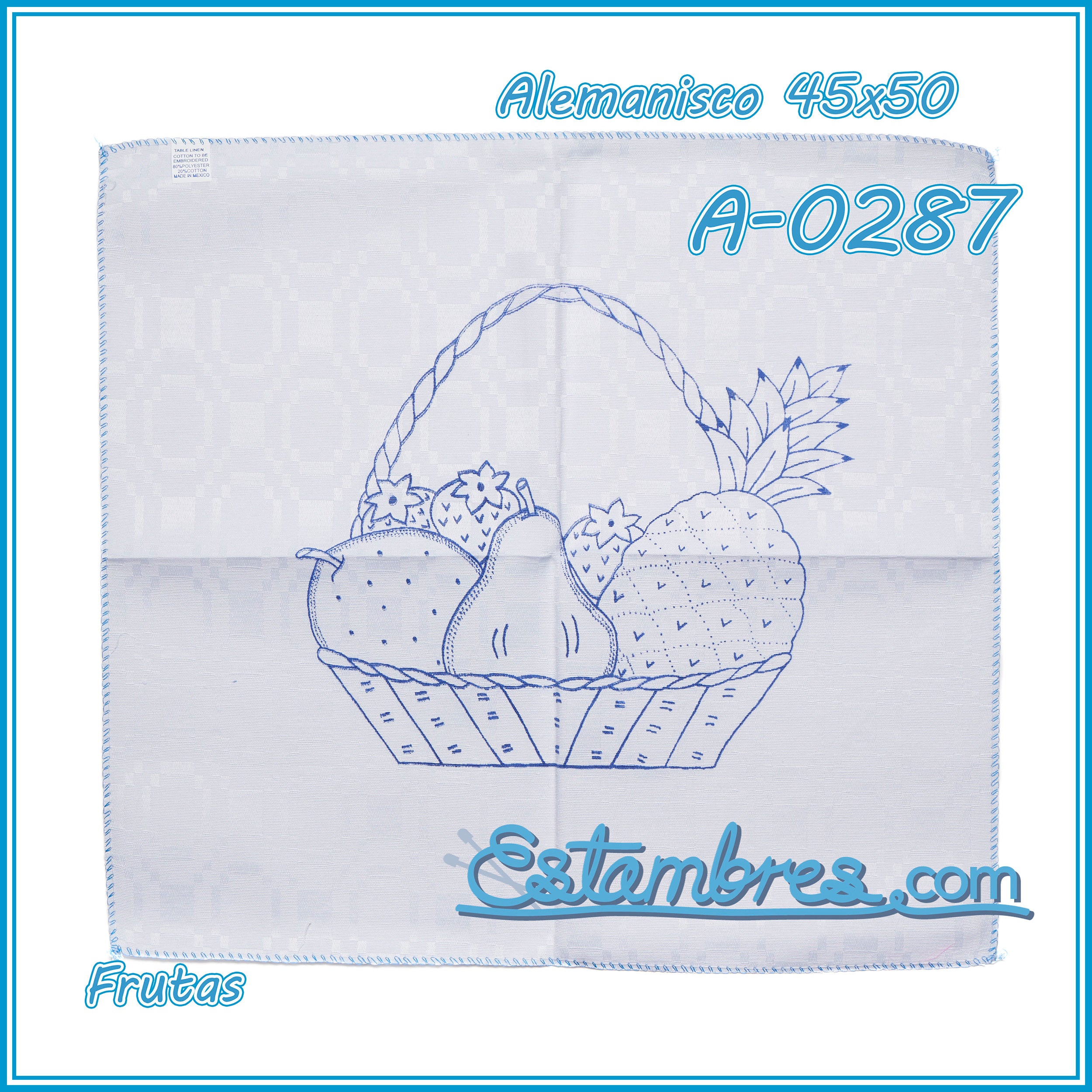 FRUTAS - Alemanisco [45x50cm]