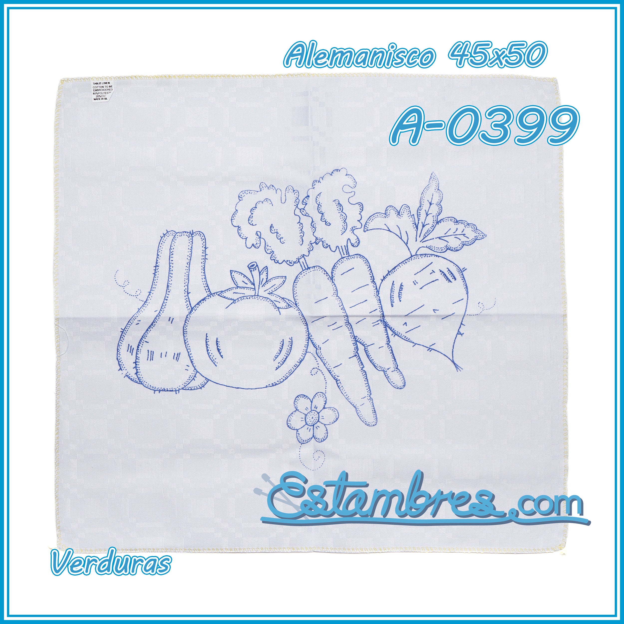 VERDURAS - Alemanisco [45x50cm]