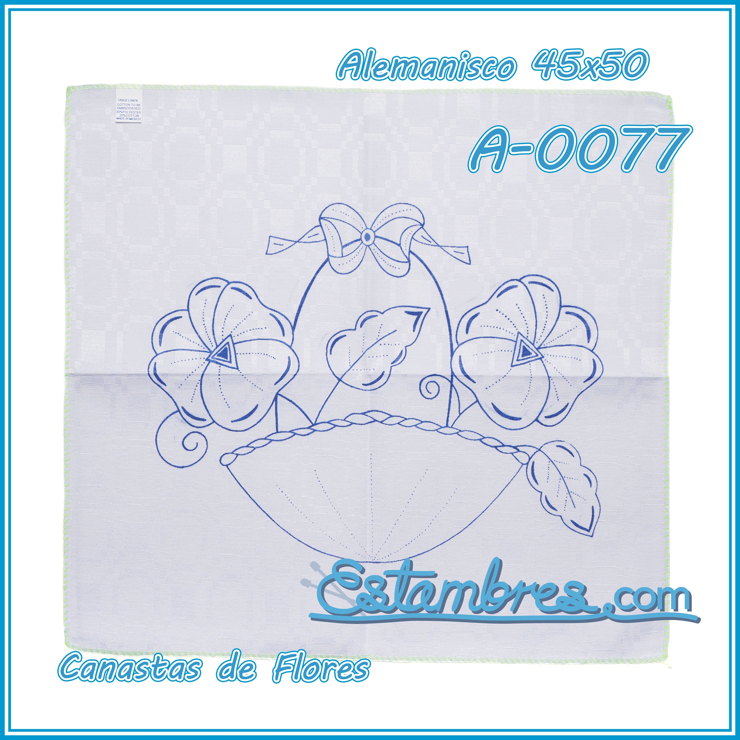 CANASTAS de FLORES - Alemanisco [45x50cm]
