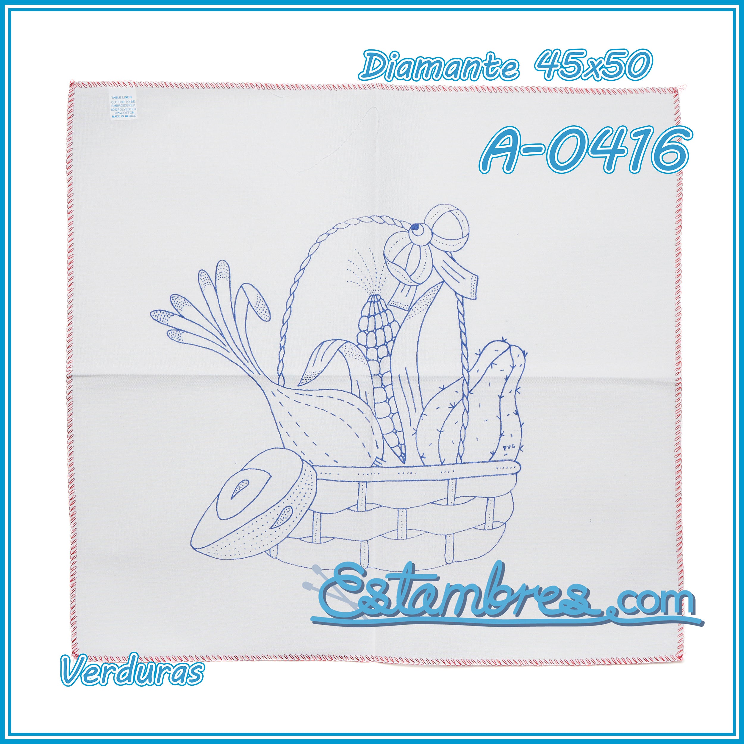VERDURAS - Diamante [45x50cm]