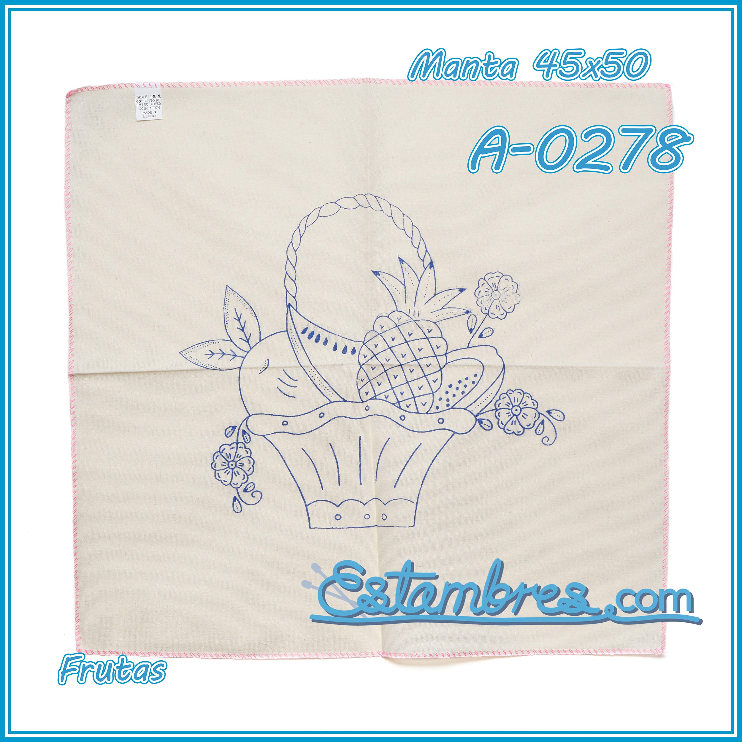 FRUTAS - Manta [45x50cm]