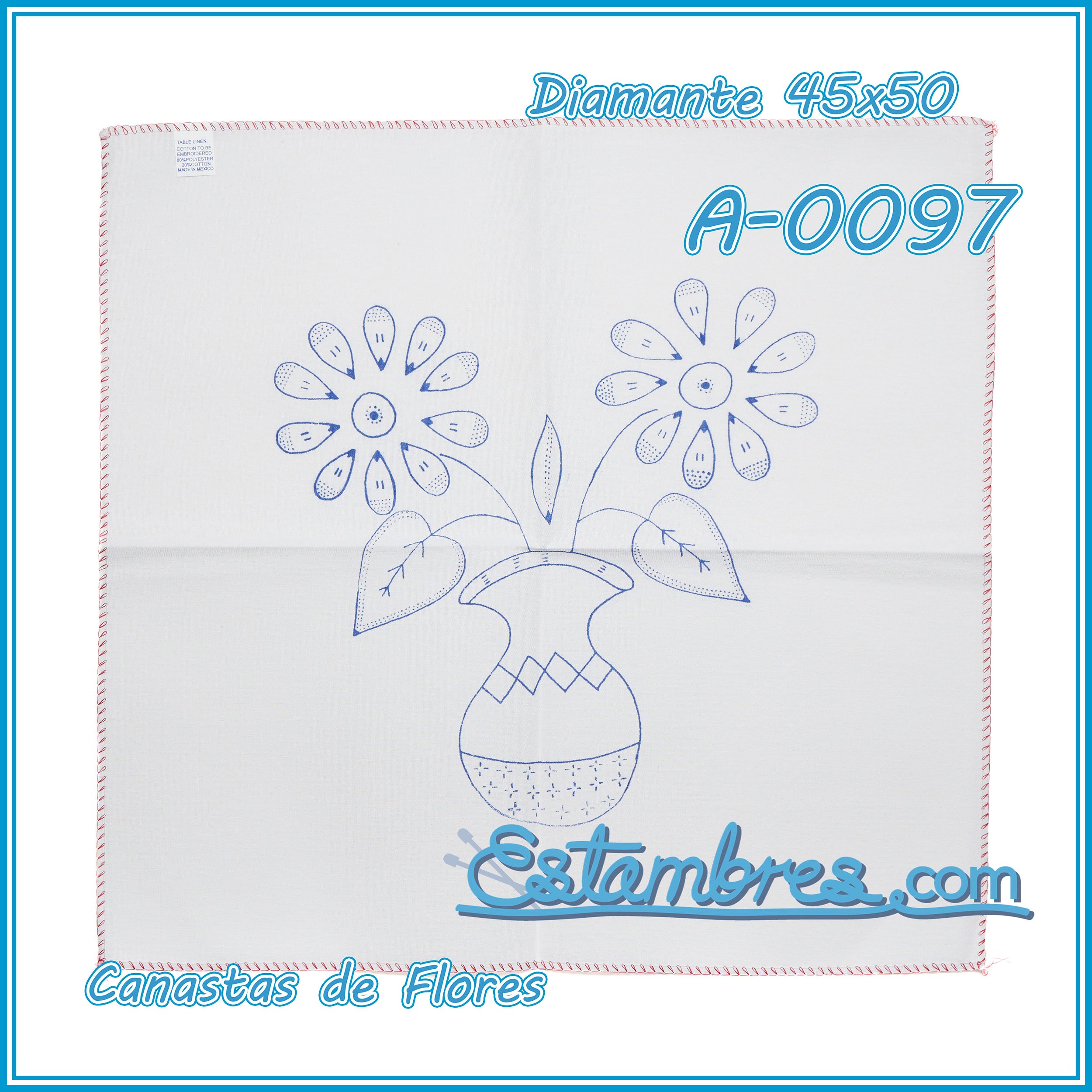 CANASTAS de FLORES - Diamante [45x50cm]