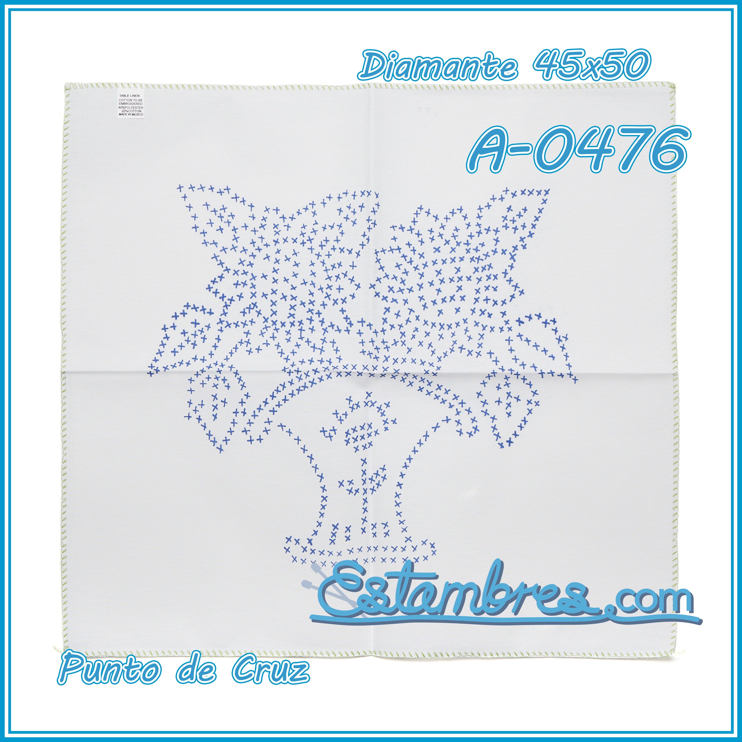 PUNTO de CRUZ - Diamante [45x50cm]