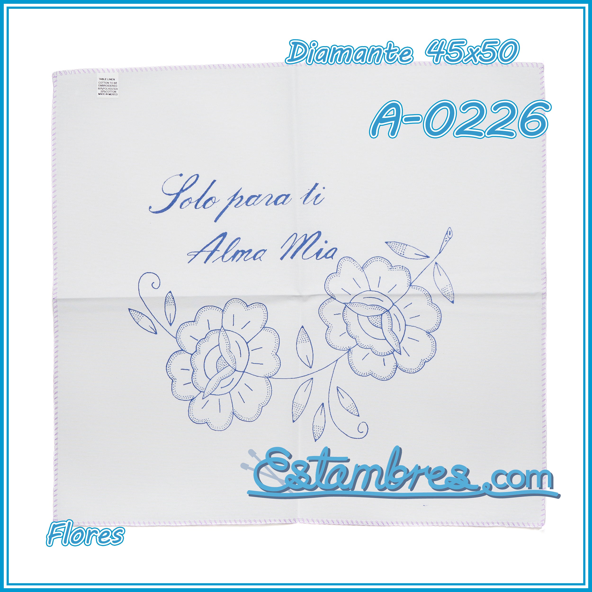 FLORES - Diamante [45x50cm]