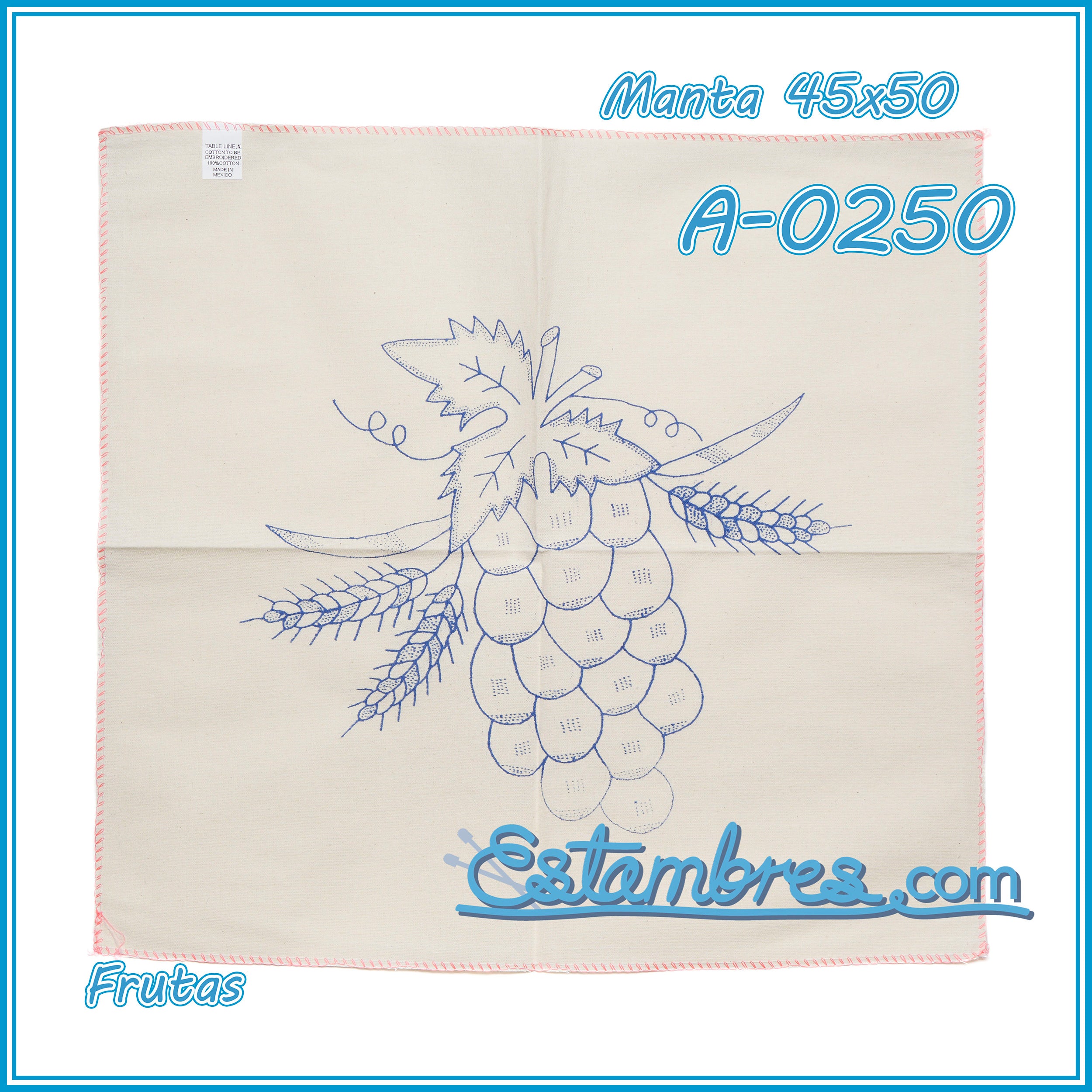 FRUTAS - Manta [45x50cm]