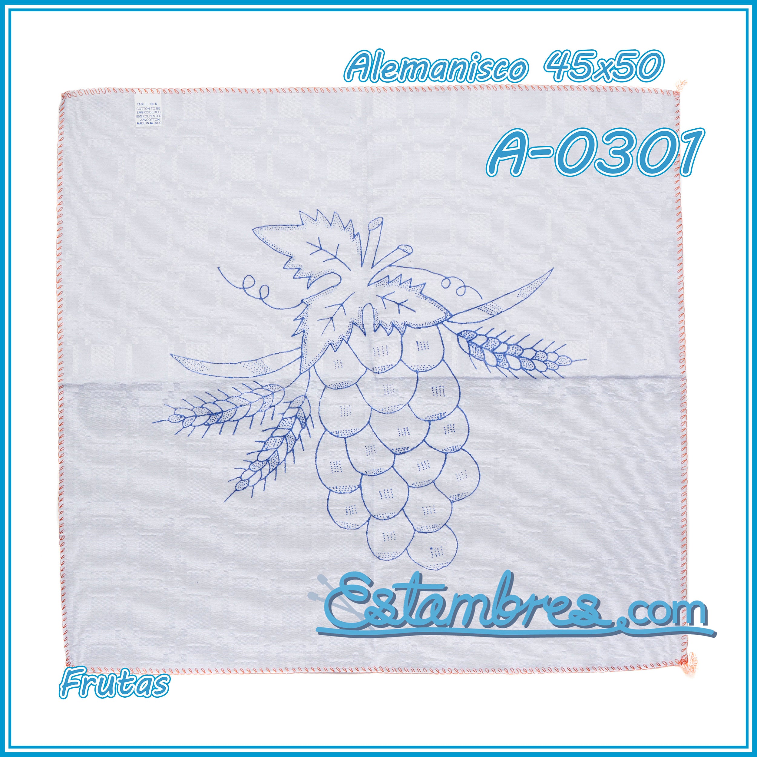 FRUTAS - Alemanisco [45x50cm]