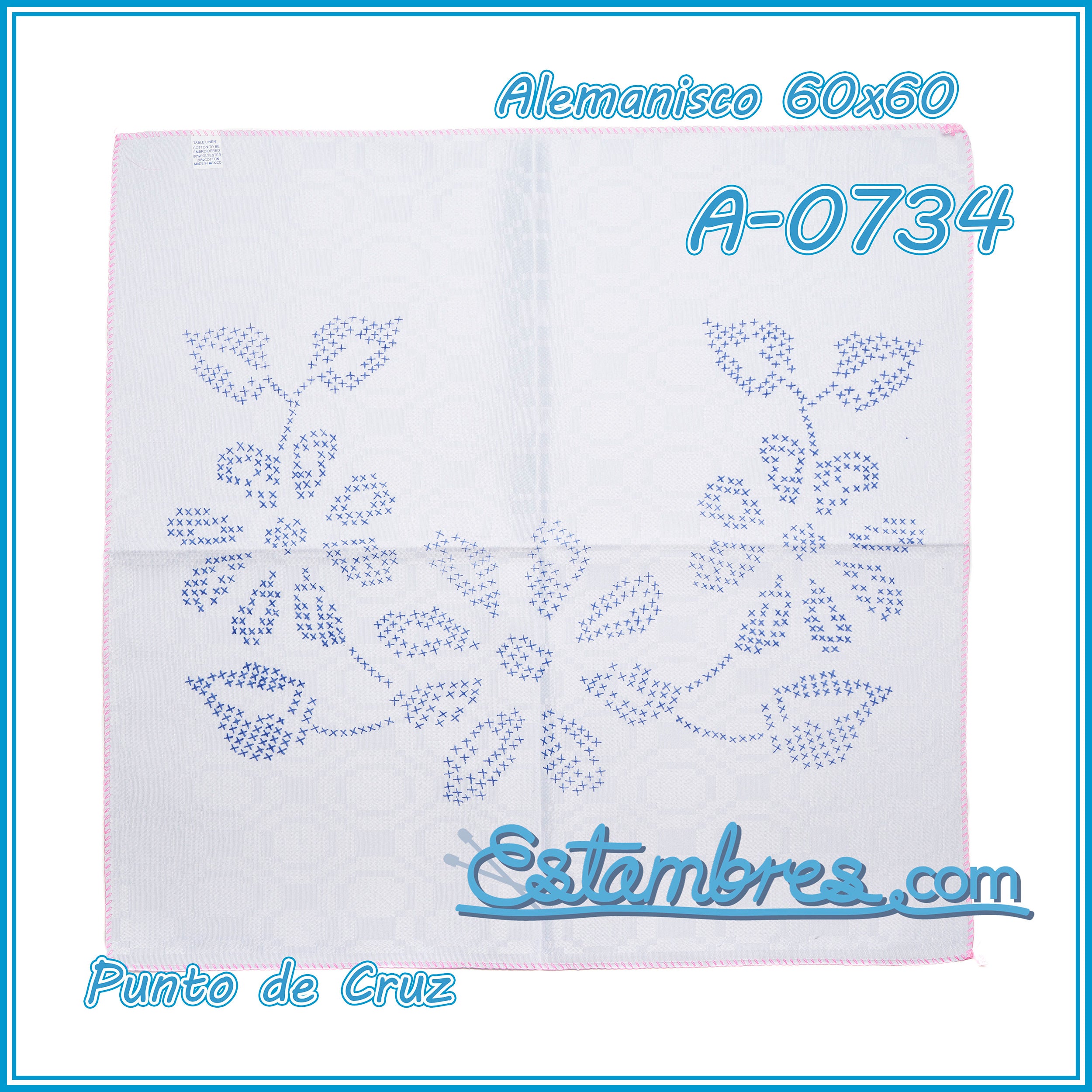 PUNTO de CRUZ - Alemanisco [60x60cm]