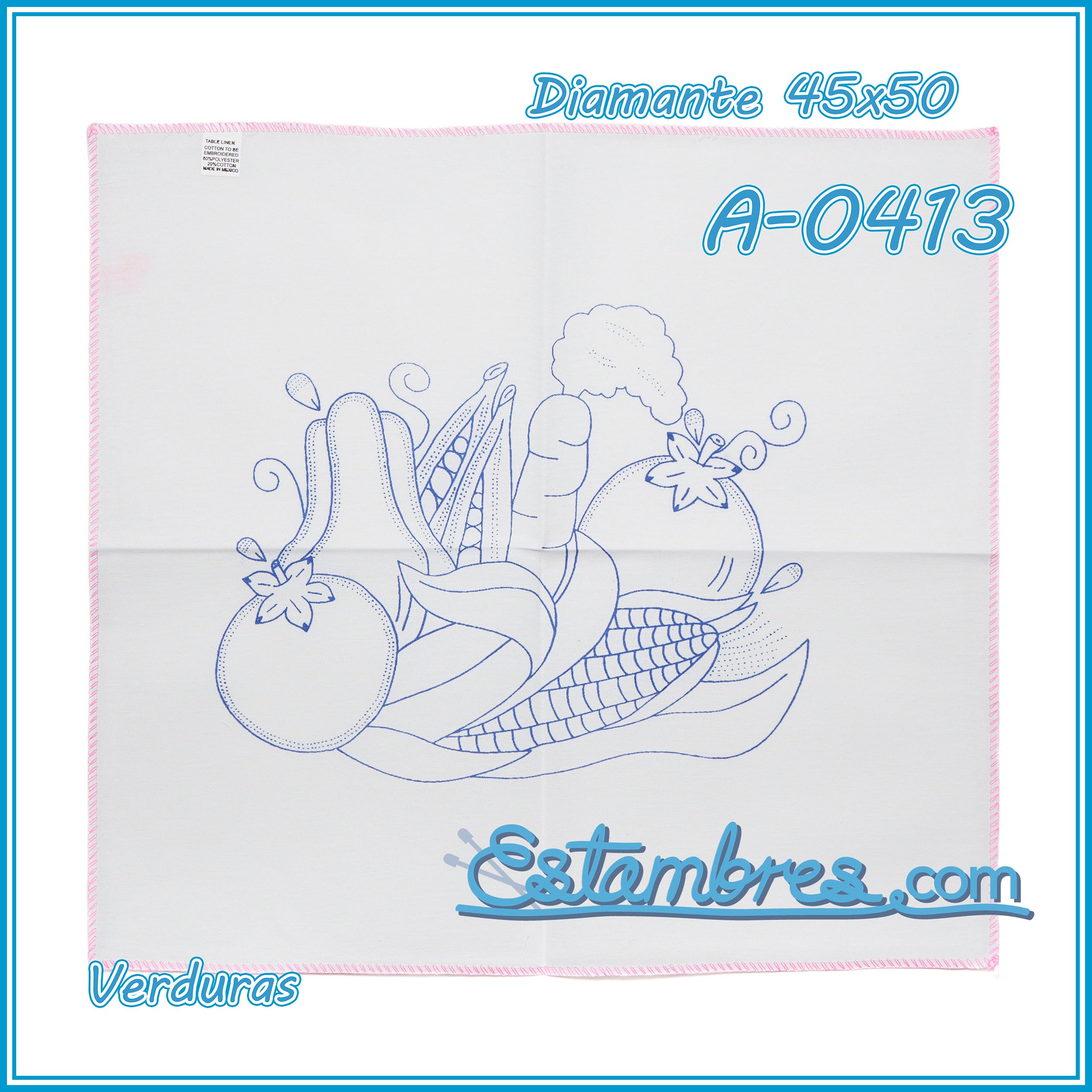 VERDURAS - Diamante [45x50cm]