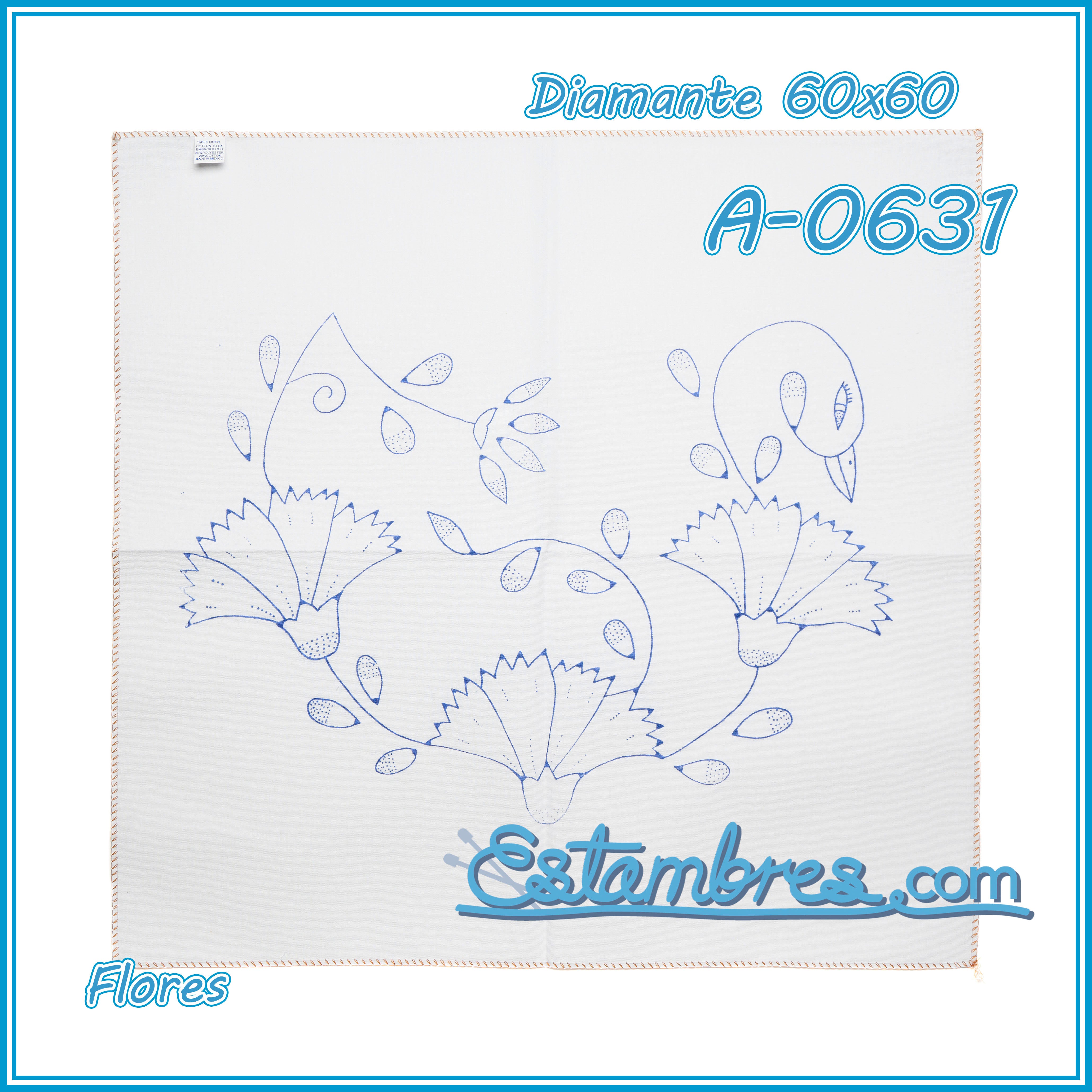 FLORES - Diamante [60x60cm]