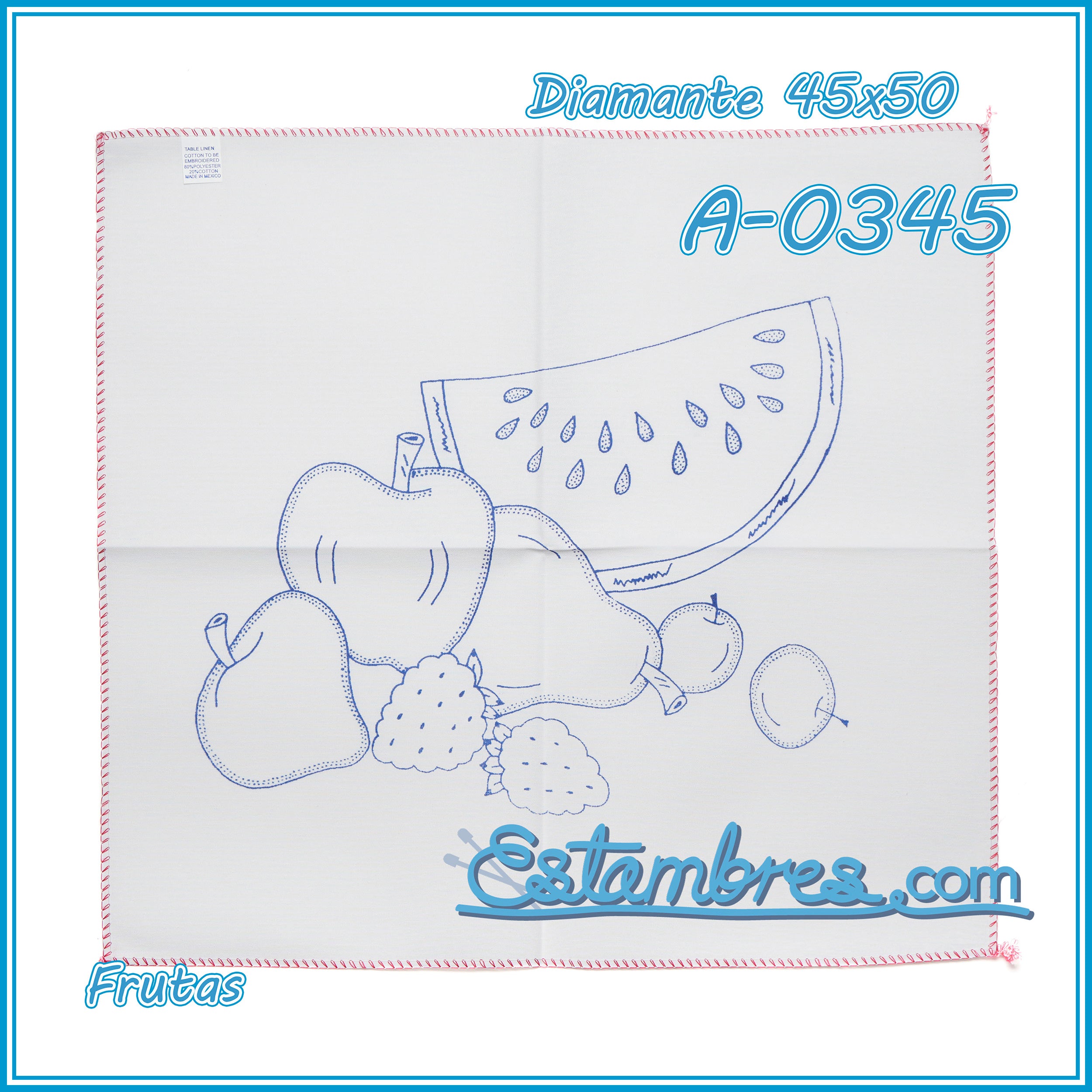 FRUTAS - Diamante [45x50cm]