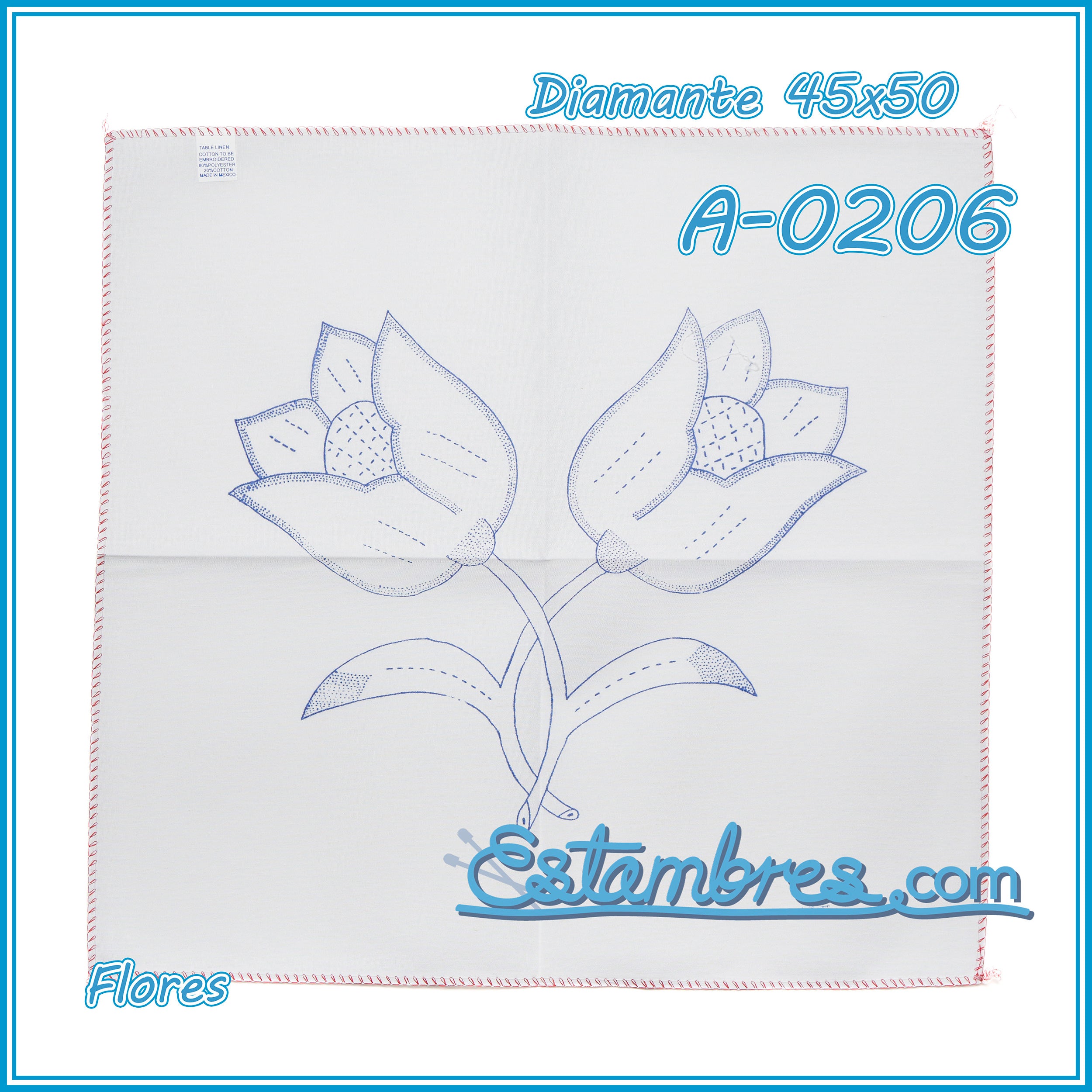 FLORES - Diamante [45x50cm]