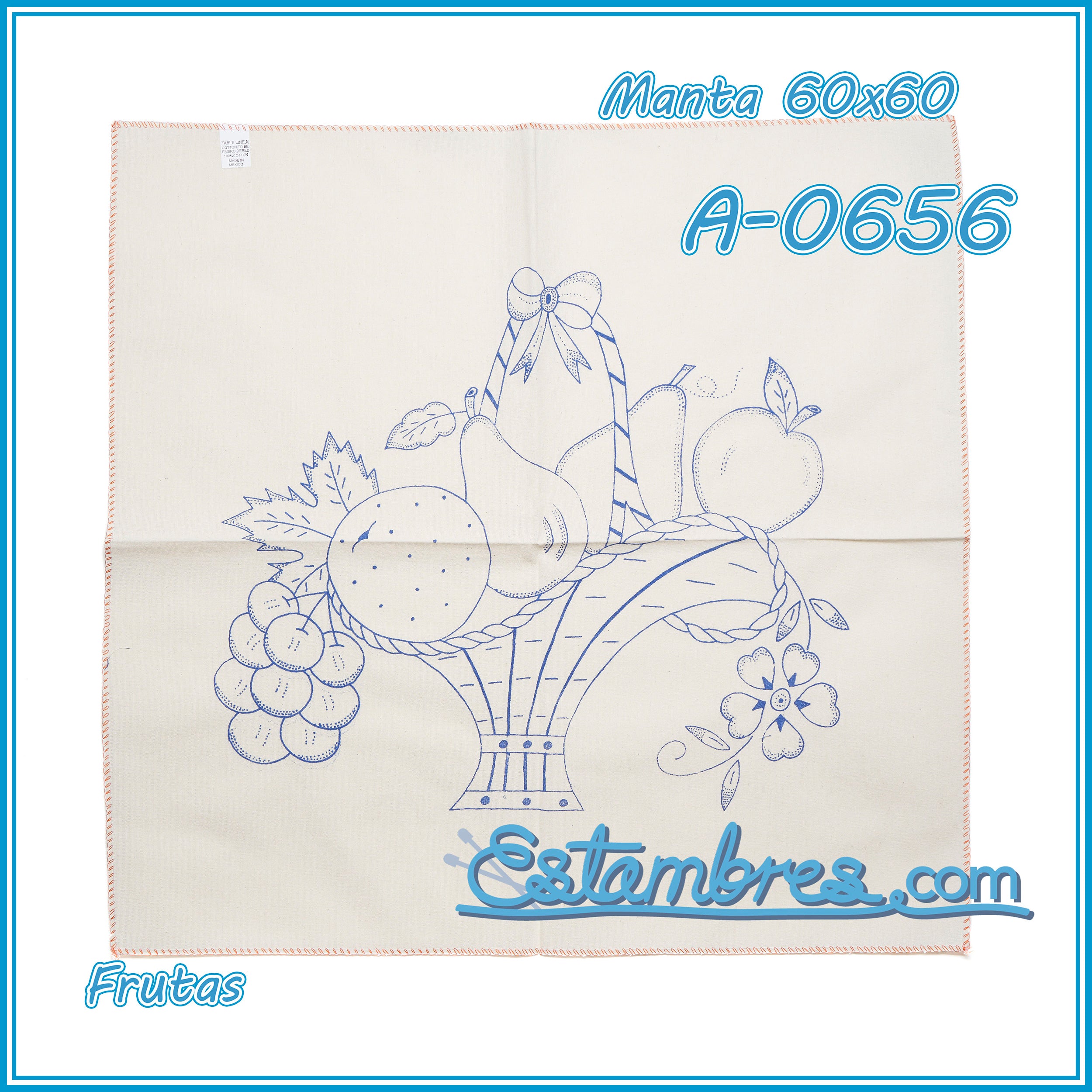FRUTAS - Manta [60x60cm]