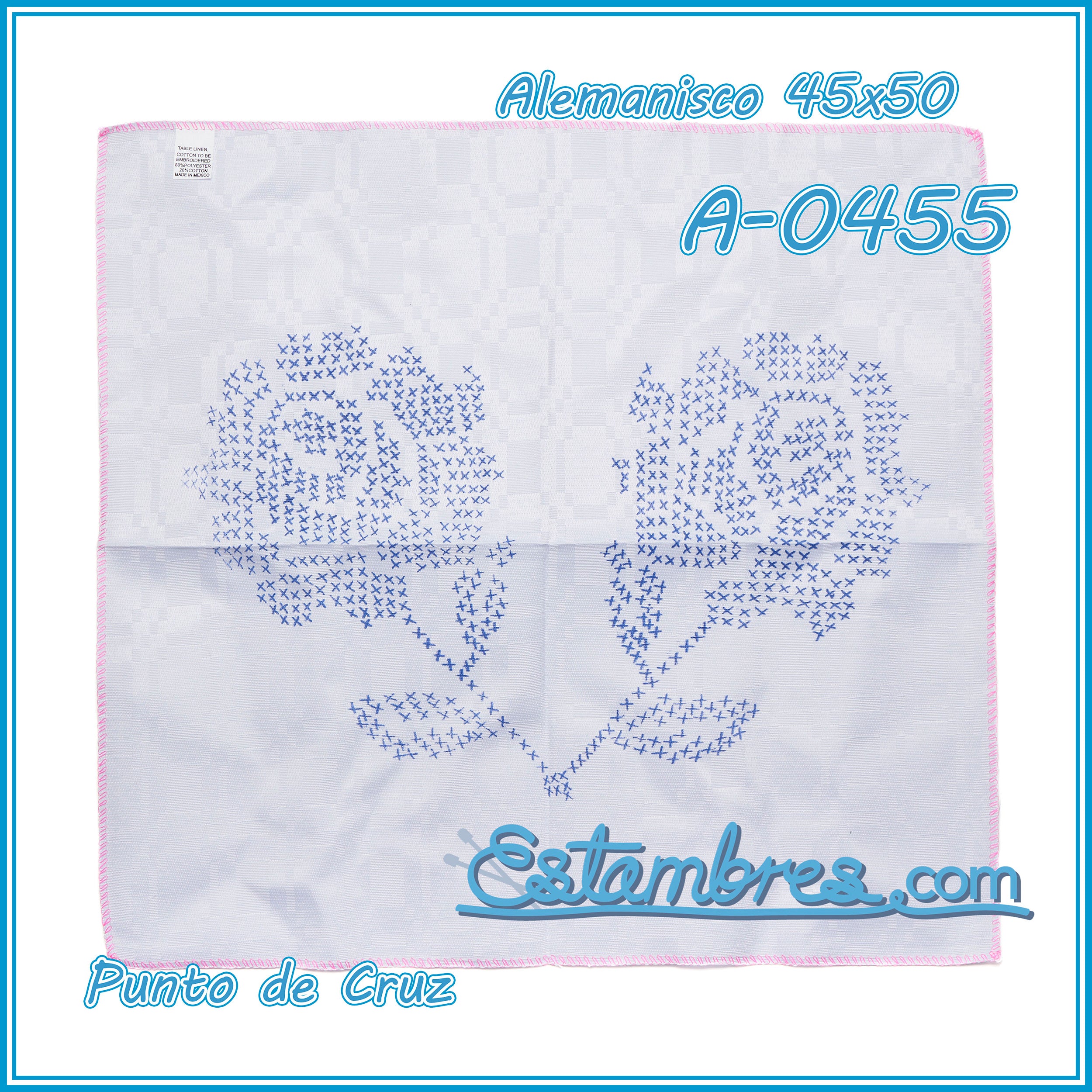 PUNTO de CRUZ - Alemanisco [45x50cm]