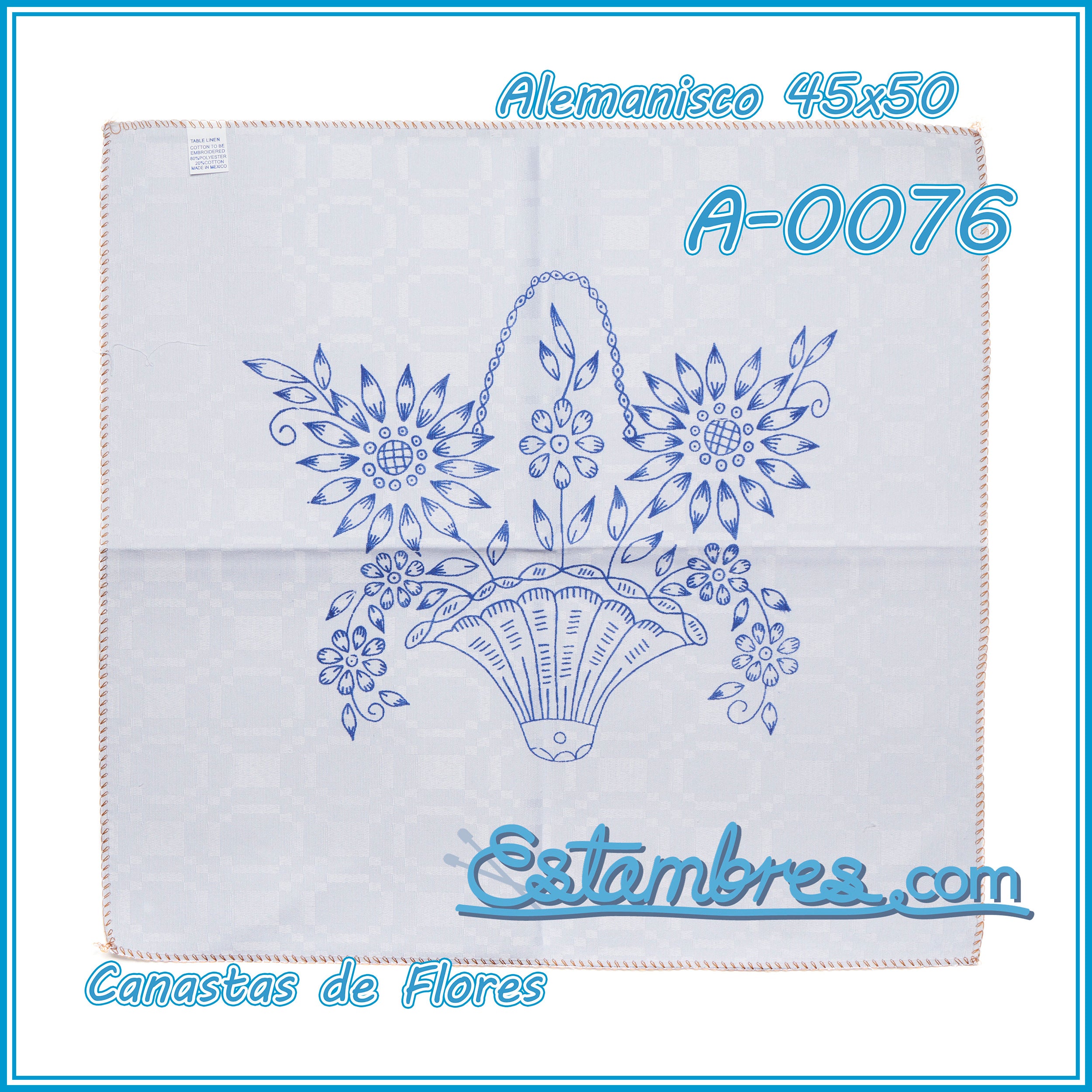 CANASTAS de FLORES - Alemanisco [45x50cm]