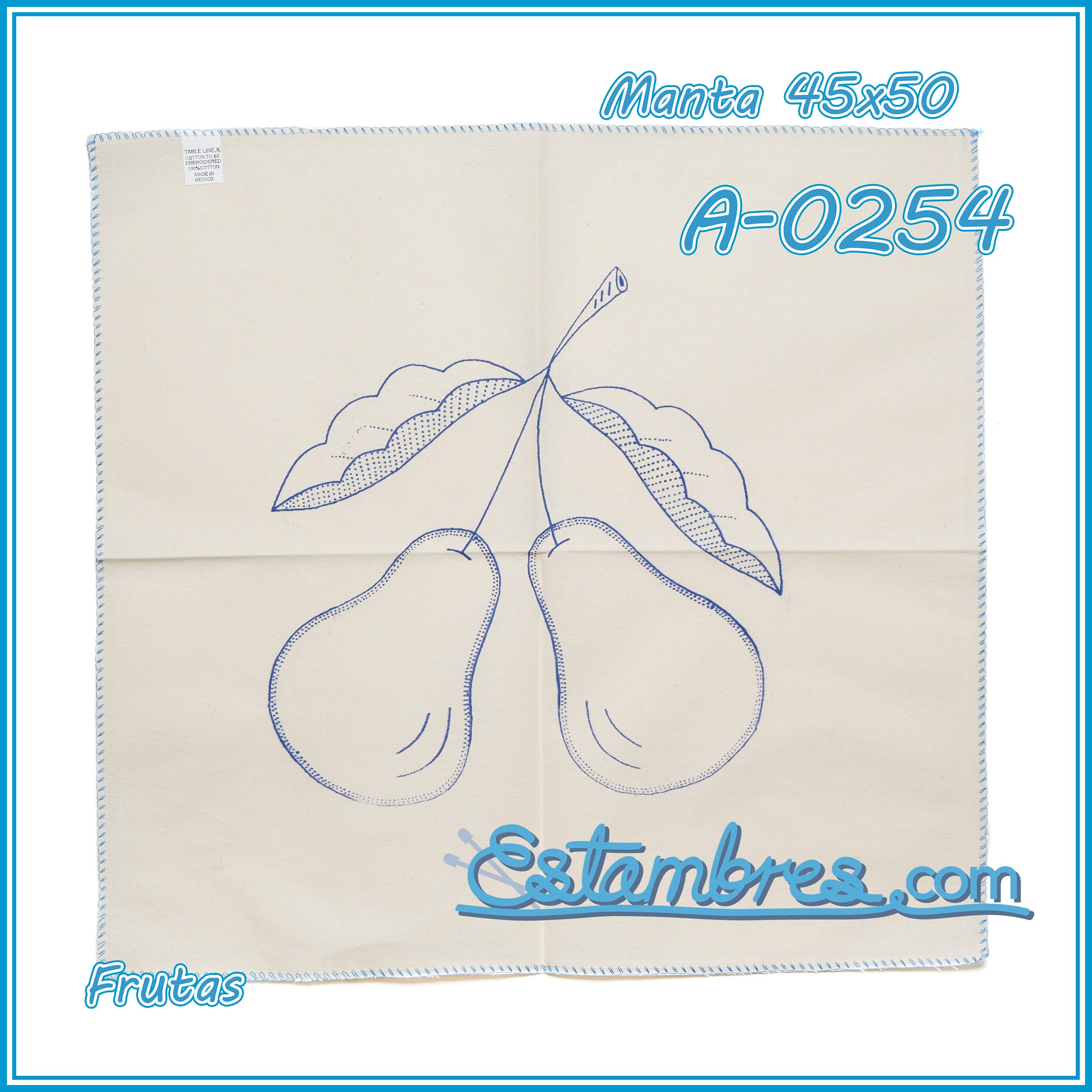 FRUTAS - Manta [45x50cm]
