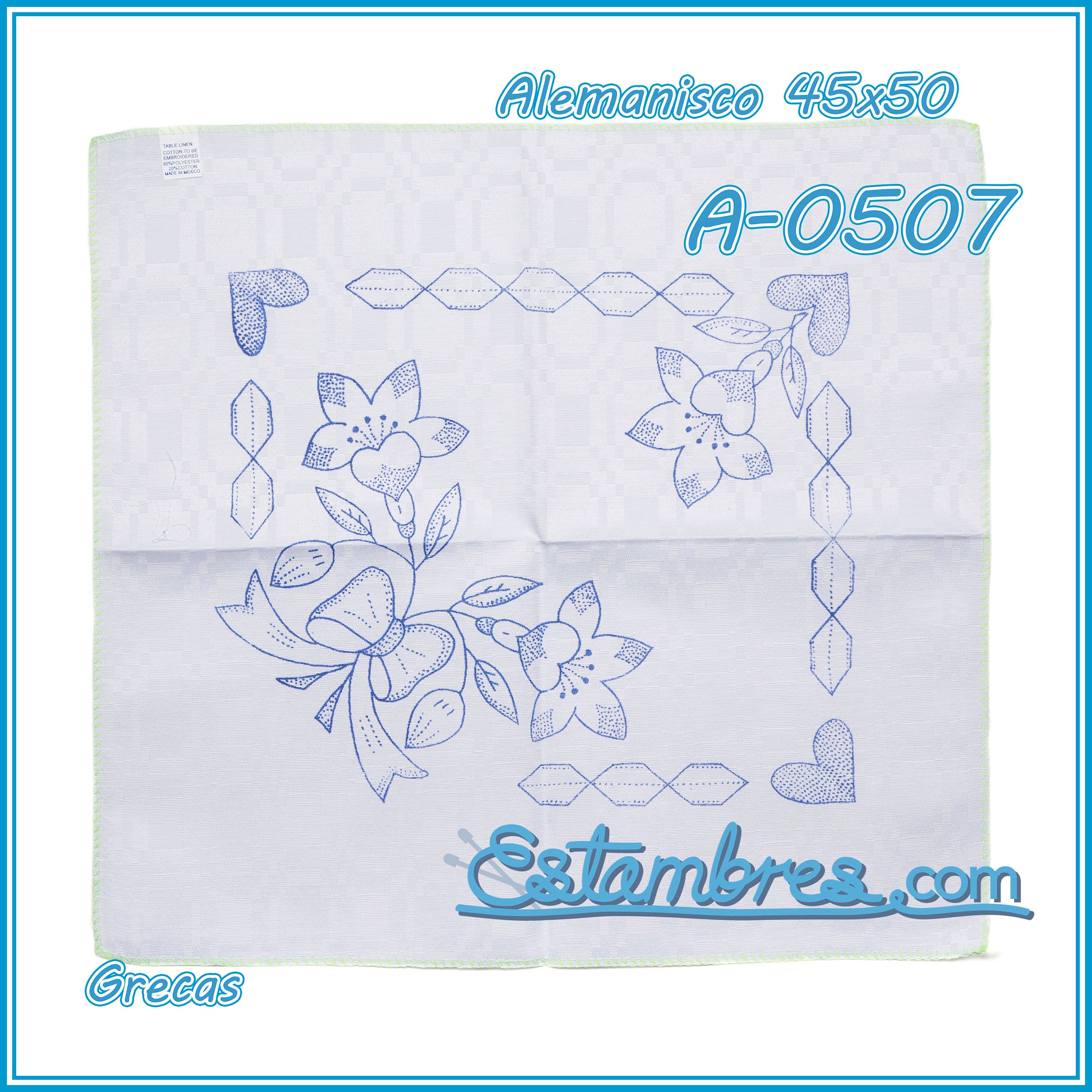 GRECAS - Alemanisco [45x50cm]