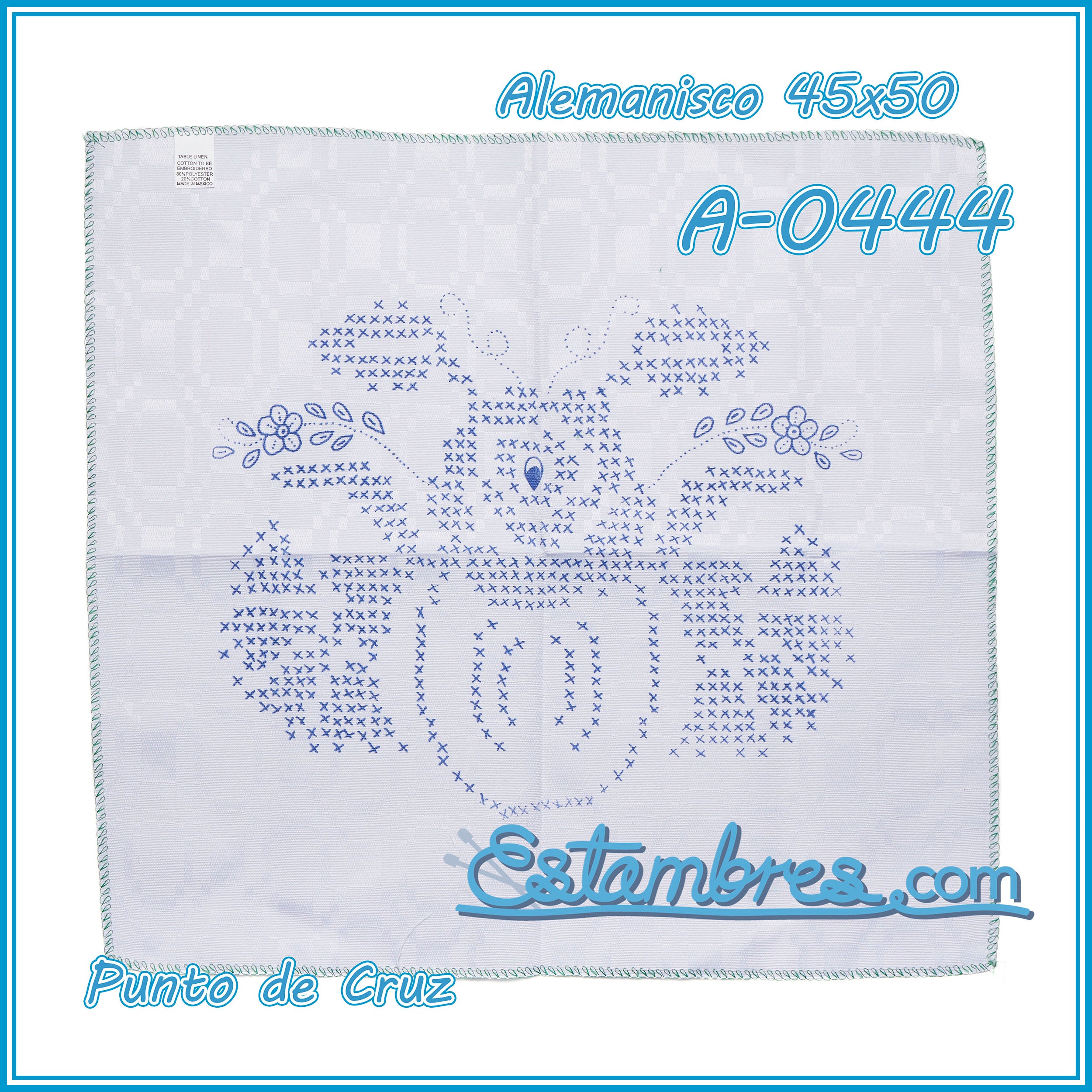 PUNTO de CRUZ - Alemanisco [45x50cm]