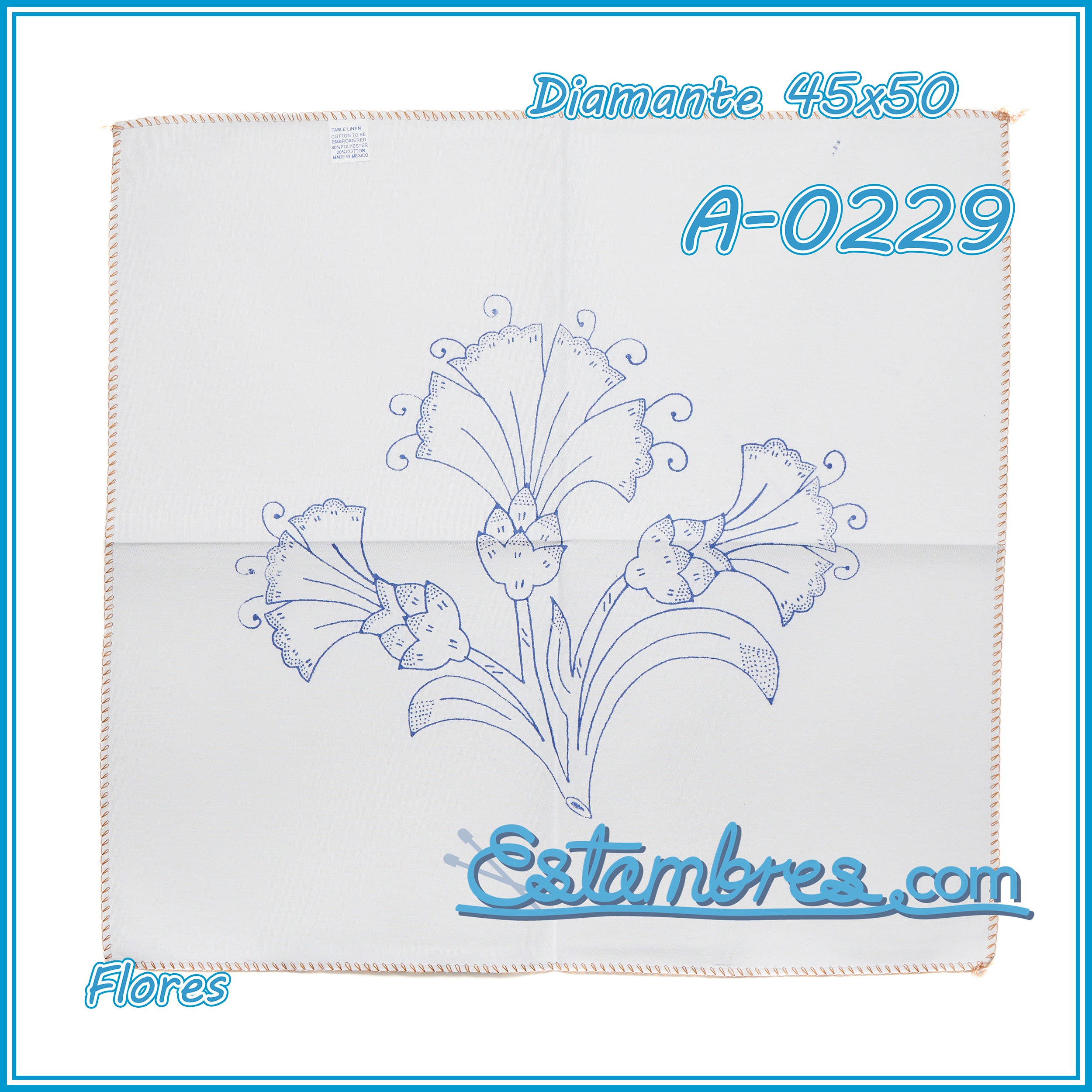 FLORES - Diamante [45x50cm]