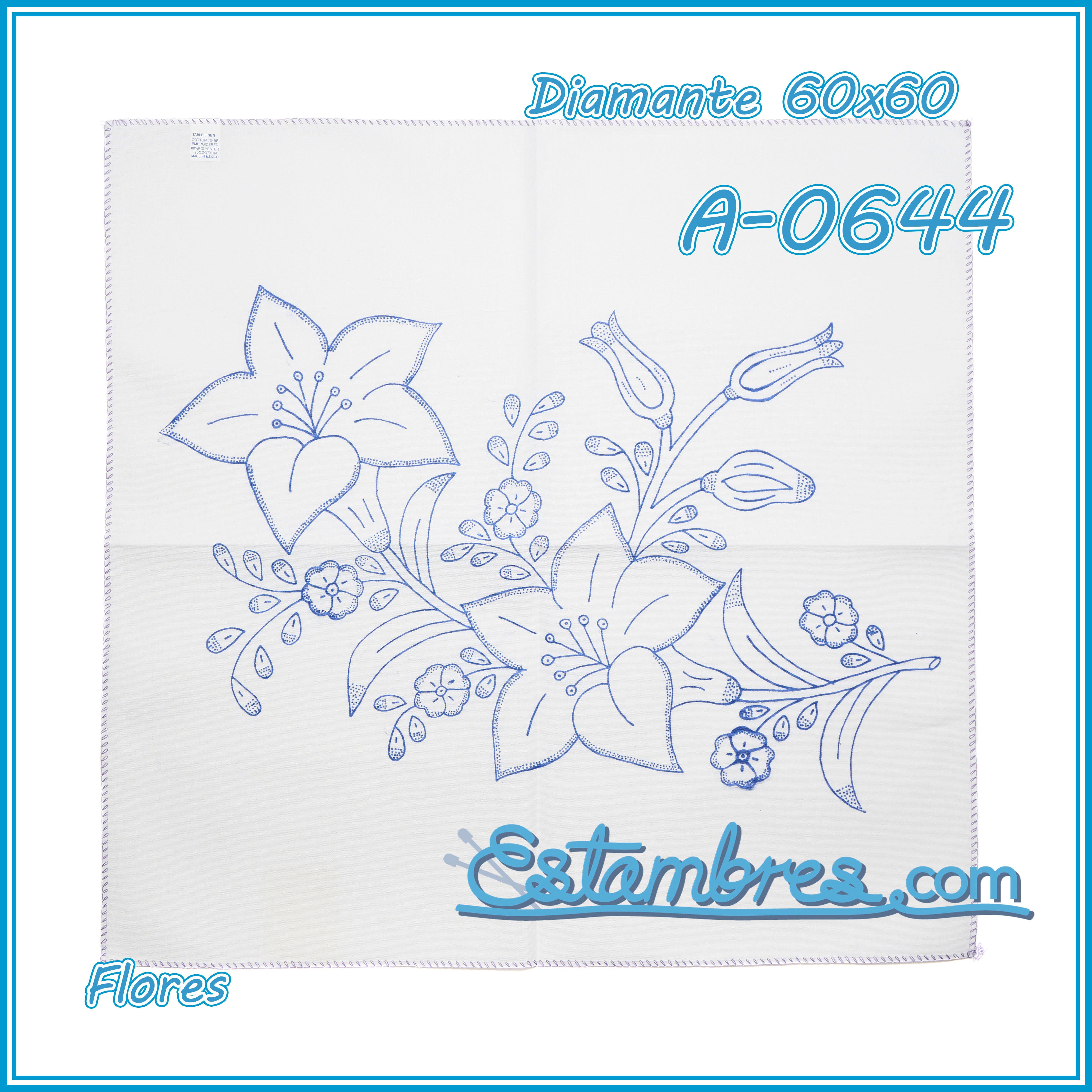 FLORES - Diamante [60x60cm]