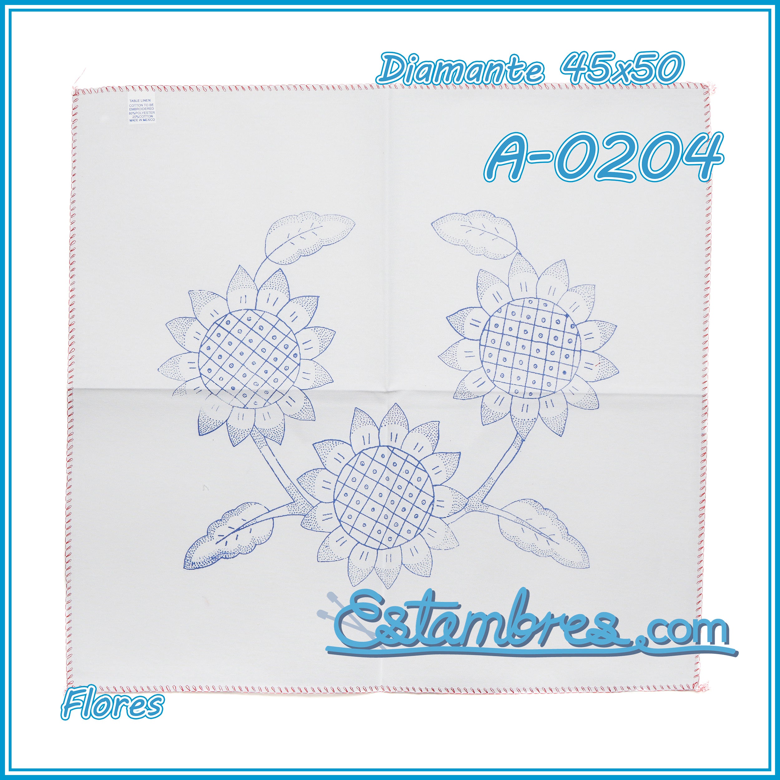 FLORES - Diamante [45x50cm]