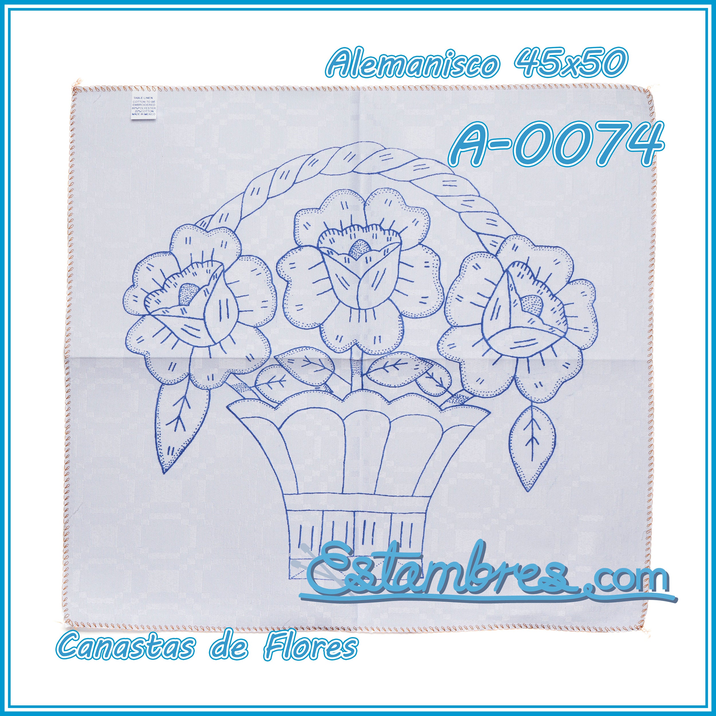 CANASTAS de FLORES - Alemanisco [45x50cm]