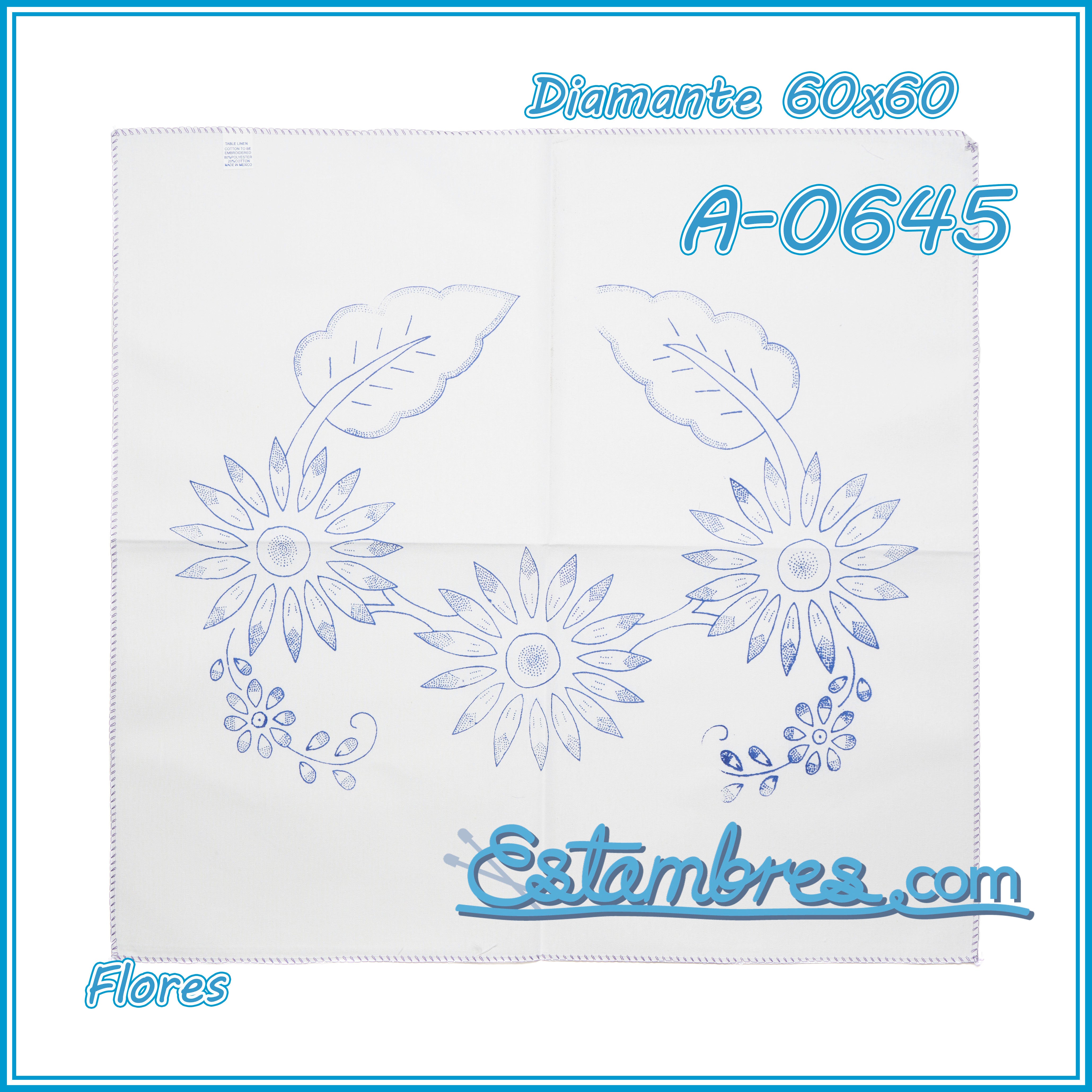 FLORES - Diamante [60x60cm]