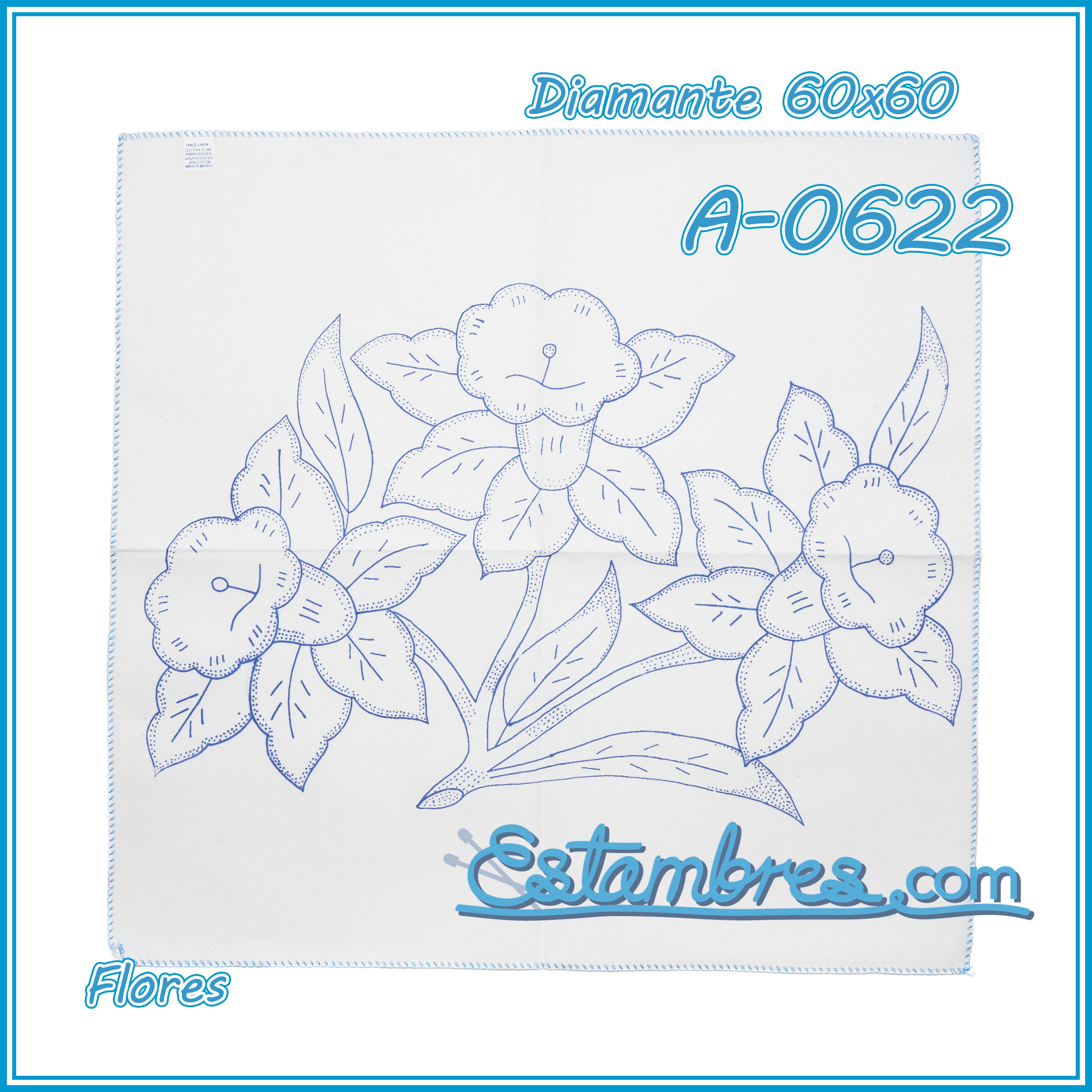 FLORES - Diamante [60x60cm]