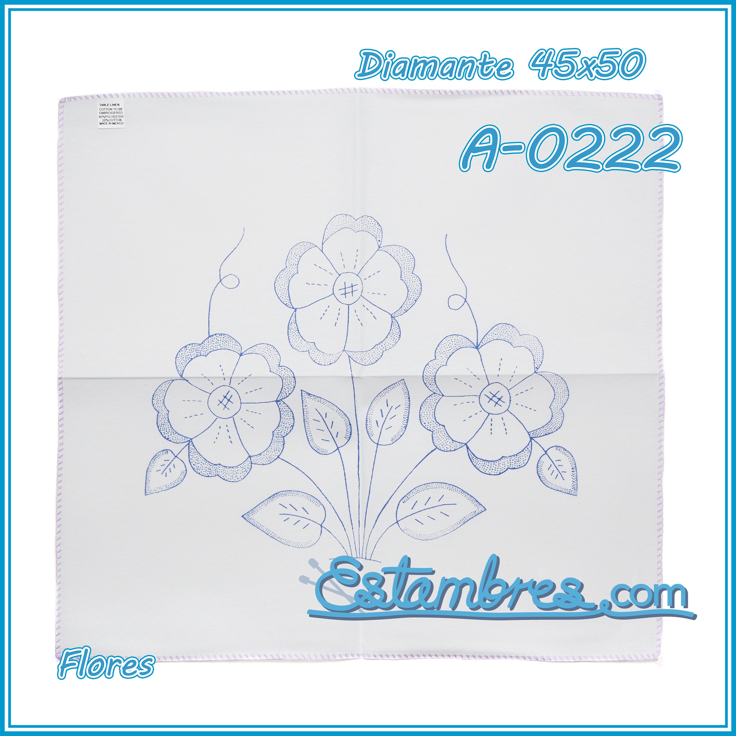 FLORES - Diamante [45x50cm]