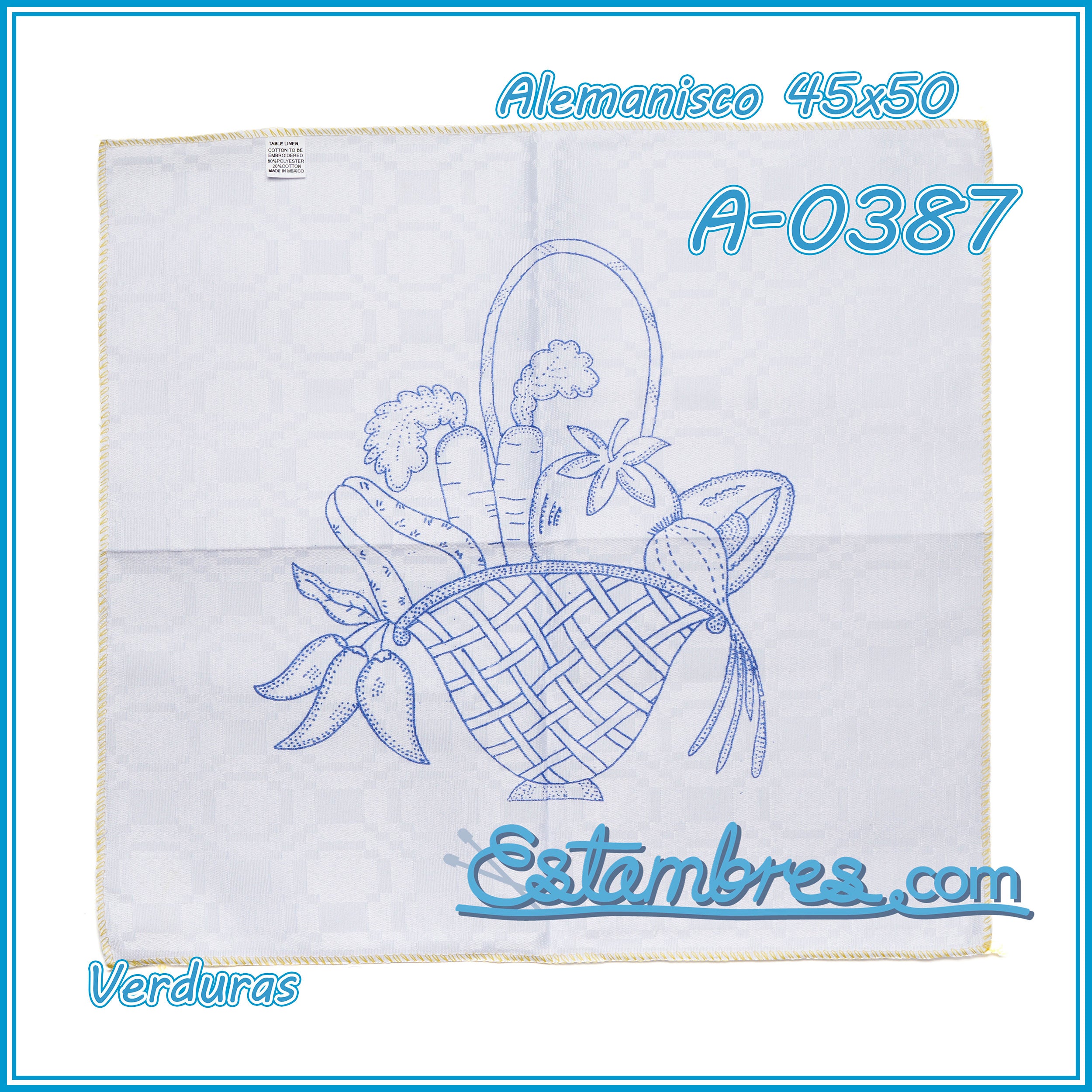VERDURAS - Alemanisco [45x50cm]